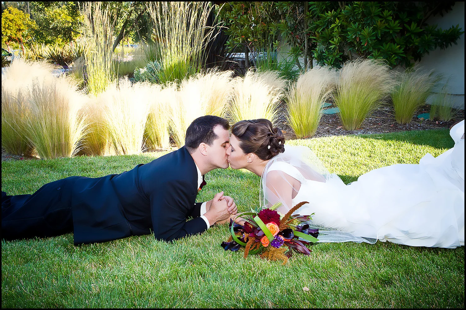 Couple kissing