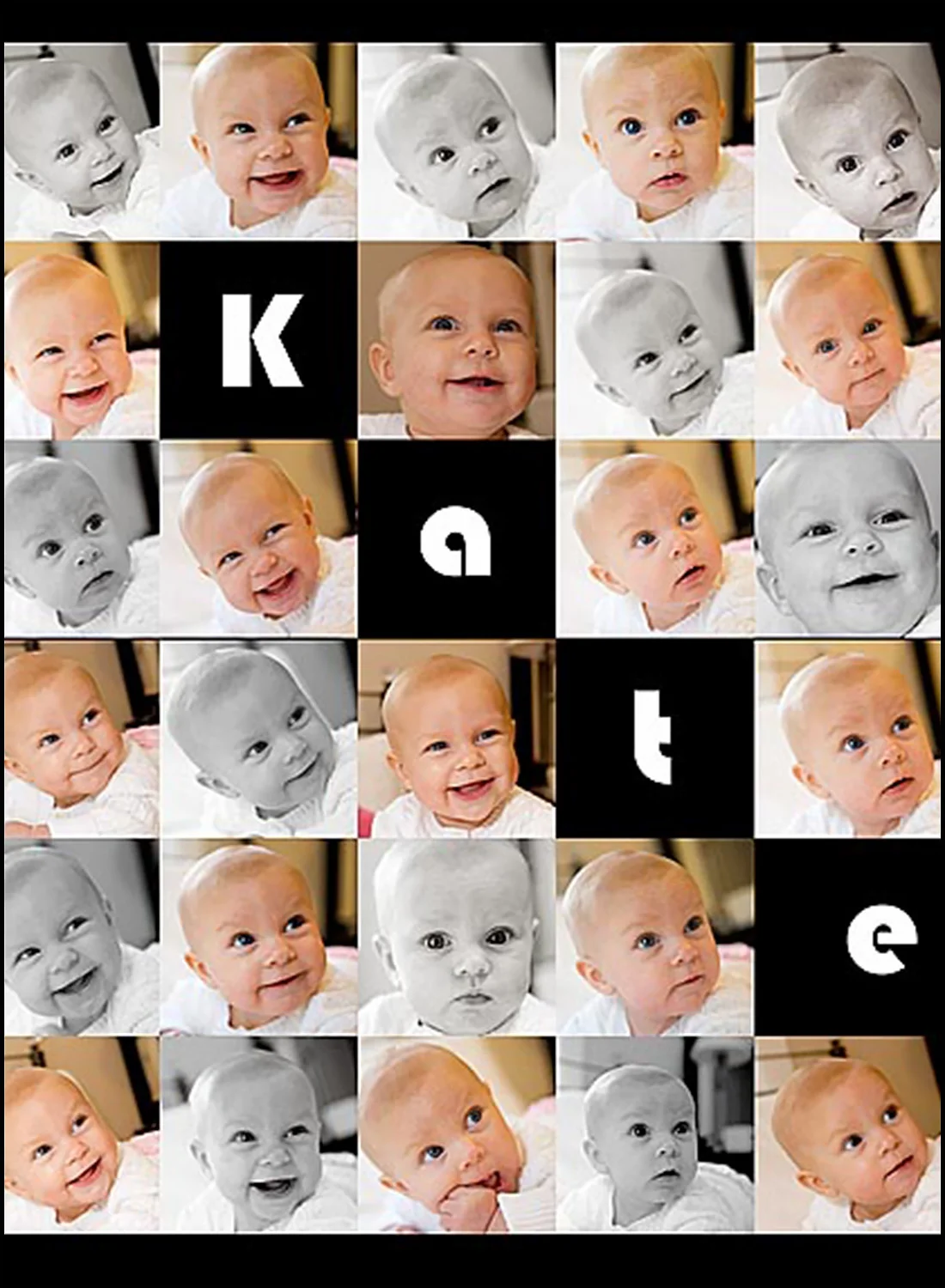 Baby Collage