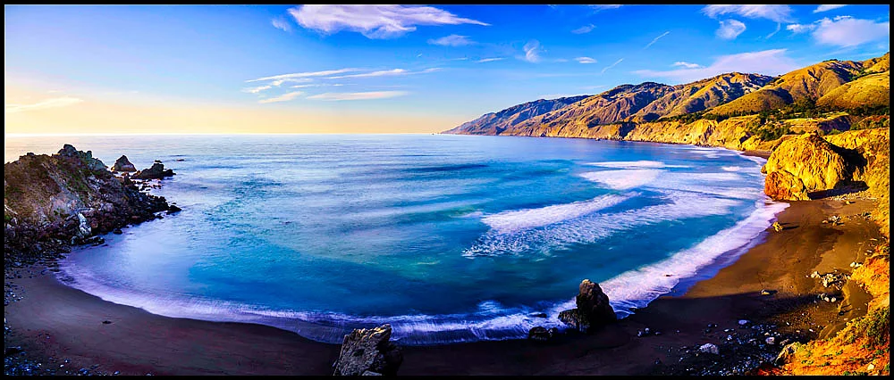 Beach south of Ragged Point, San Luis Obispo County