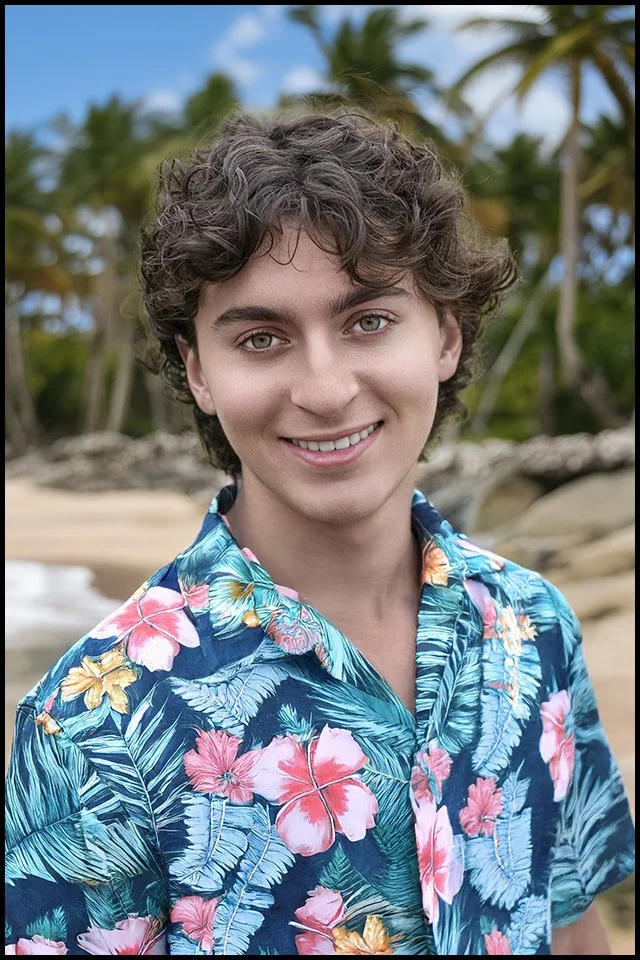 Mason's Senior Photograph, Maui, Hawaii