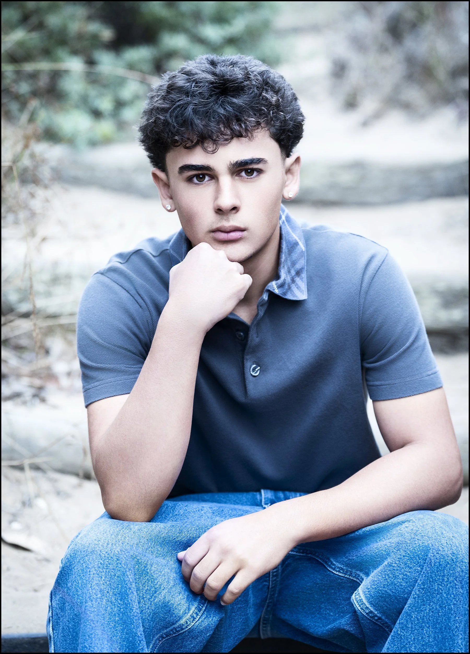 Axel's Senior Photograph, Montana de Oro, Class of 2027