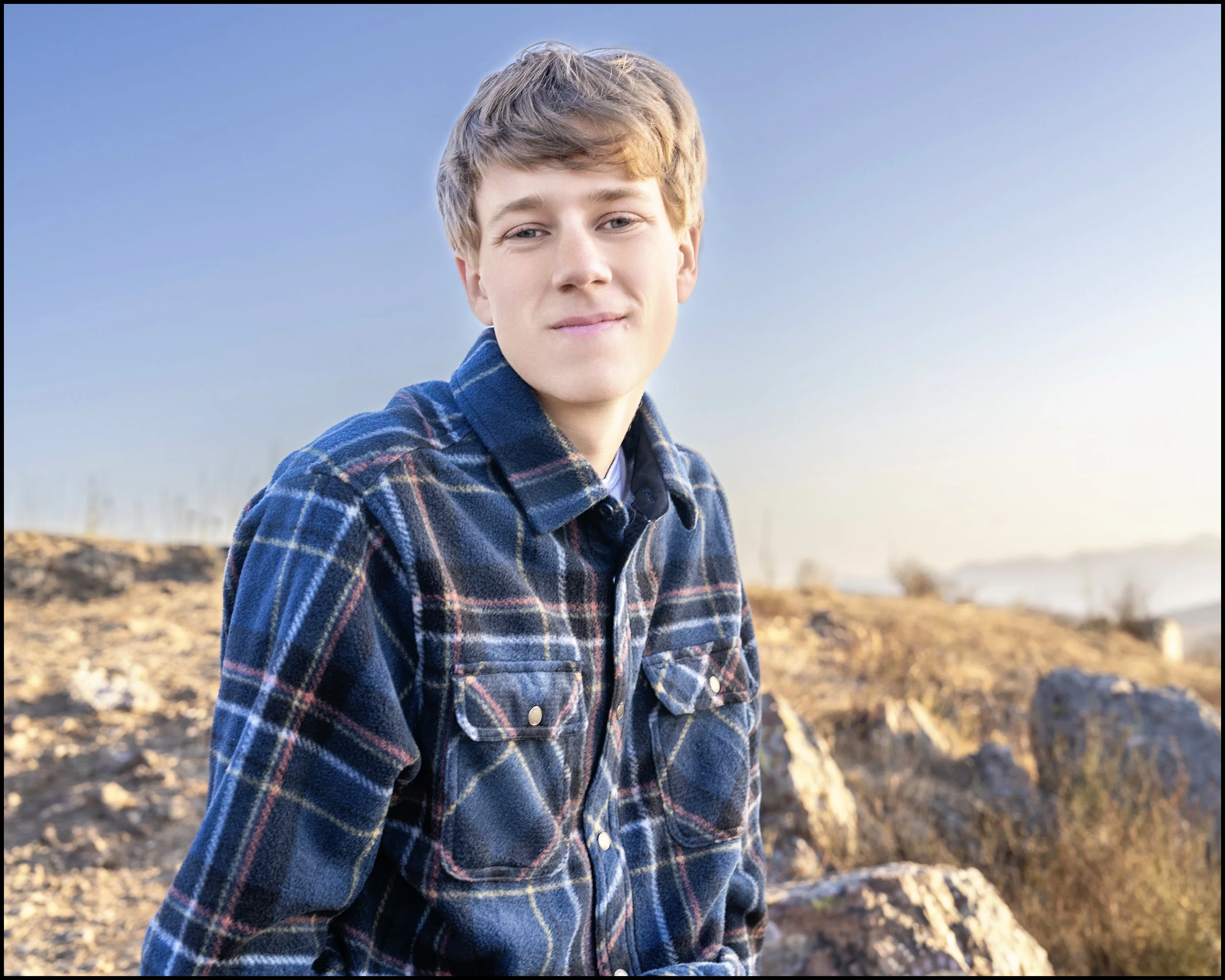 Brenden's Senior Photograph, Terrace Hill, San Luis Obispo, CA
