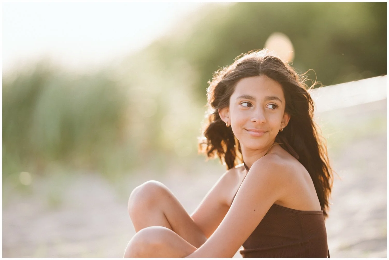 Bat Mitzvah Portrait Session on the Beach