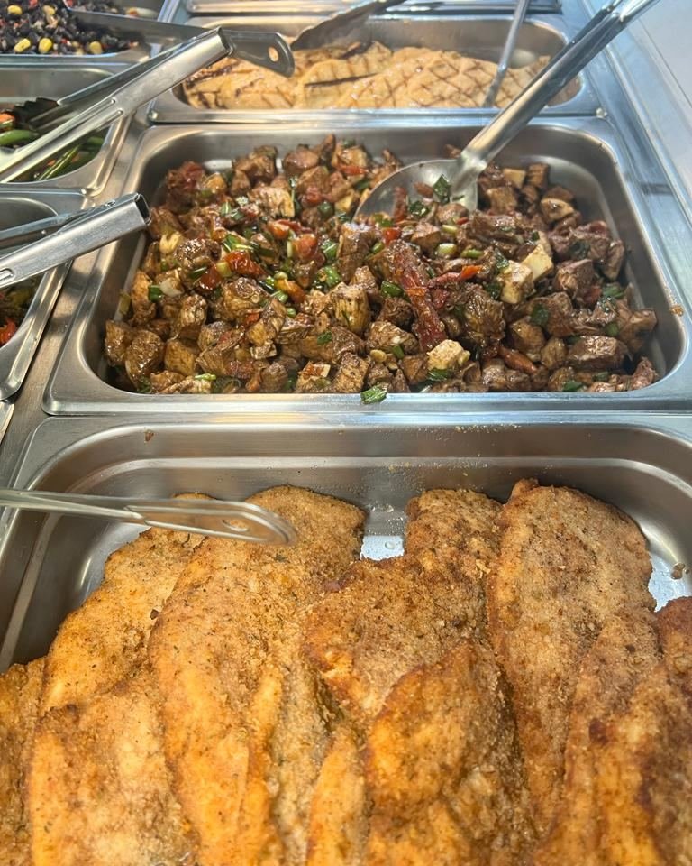 How do you like your chicken?  Freshly made at Feast daily - Grilled Chicken, our famous Balsamic Chicken and of course our Breaded Chicken Cutlets. 
Add to a salad or sandwich or enjoy with our sampler platter. 

We've been adding to your lunch and 