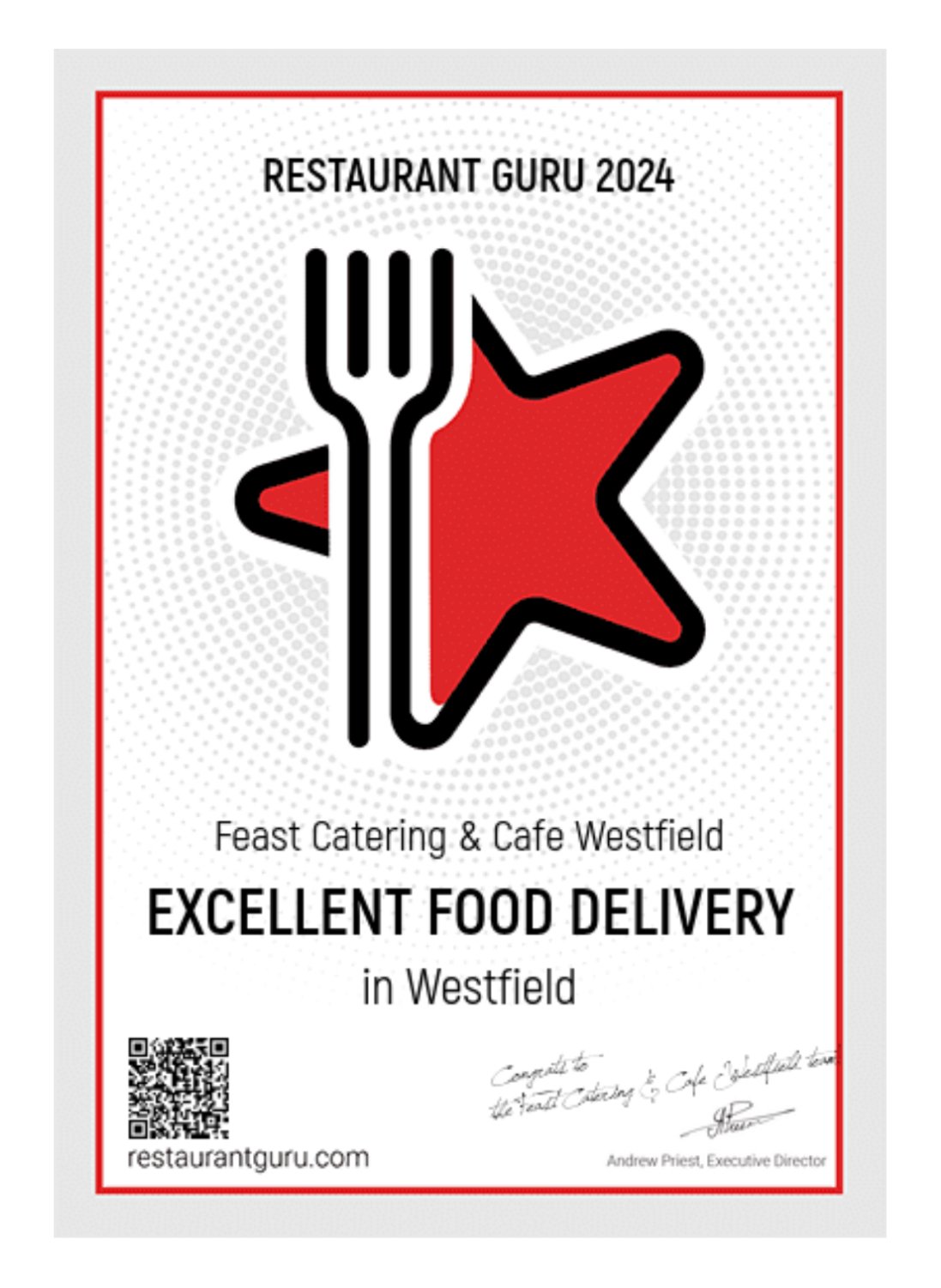 Thank you Restaurant Guru for our Excellent Food Delivery Award.  Providing fresh food directly to you is a passion of ours.  Order for delivery on our website or drop in and check out our Salad Bar, Sandwiches, Daily Fresh Cabinet and Catering! 
#27