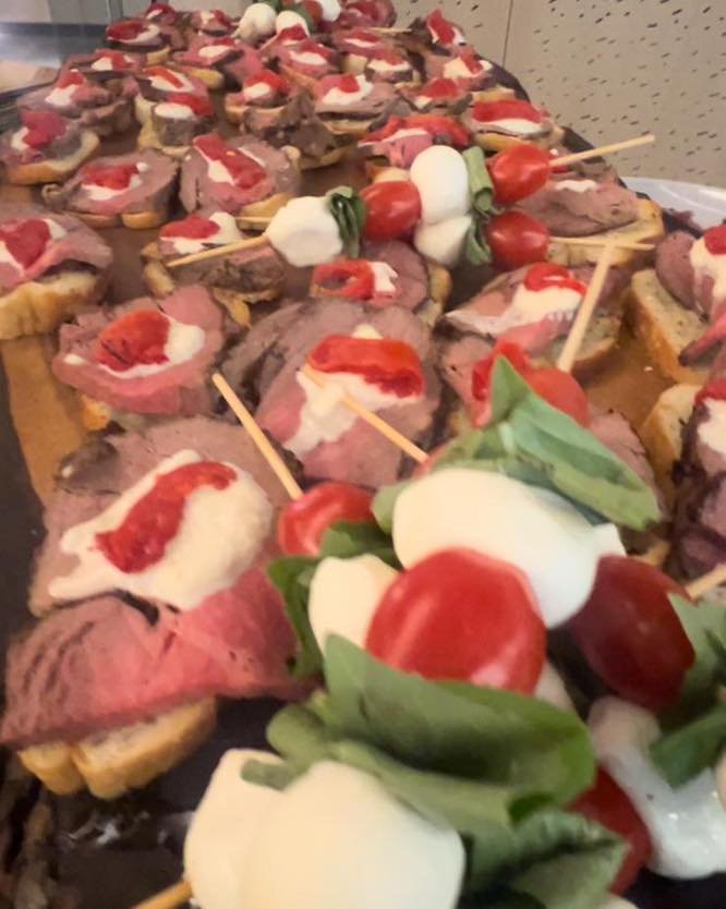 #grazingtables Some of the food we had the pleasure of serving at our recent corporate catering event at WTC NYC. 
.
.
.
#cateringfor24years #westfieldnj #27elm #feastcateringwestfield #foodfromscratch #cateringnj #corporatecaterer