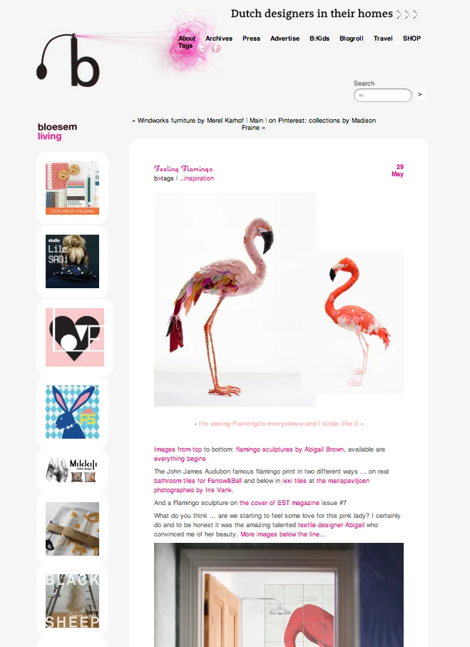 bloesem blog - 2013