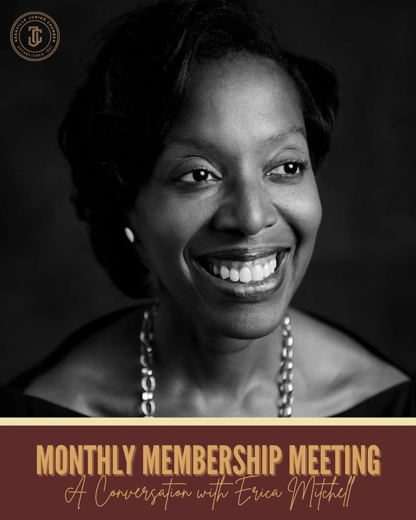 It&rsquo;s your last chance to catch an NJC Monthly Meeting this year and it&rsquo;s one you won&rsquo;t want to miss!

We&rsquo;re excited to welcome Erica Mitchell, CEO &amp; President of United Way of Greater Nashville (@uwnashville), for an inspi