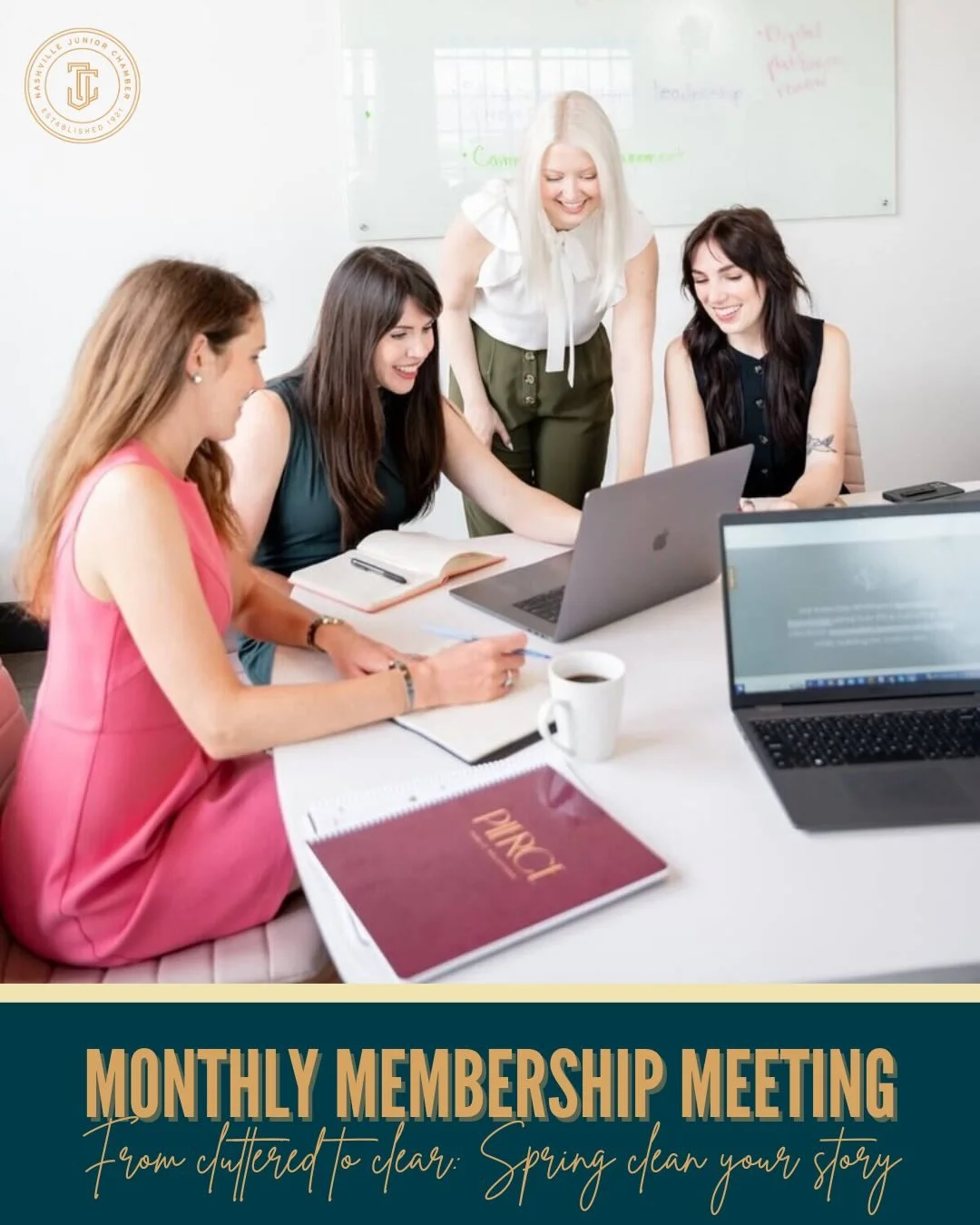 Join us on Tuesday May 26th for our May Monthly Meeting! From Cluttered to Clear: Spring Clean Your Story ✨
In this interactive session led by Allie Owens and Hannah Leavitt, senior account managers at Pierce Public Relations, you&rsquo;ll learn why 