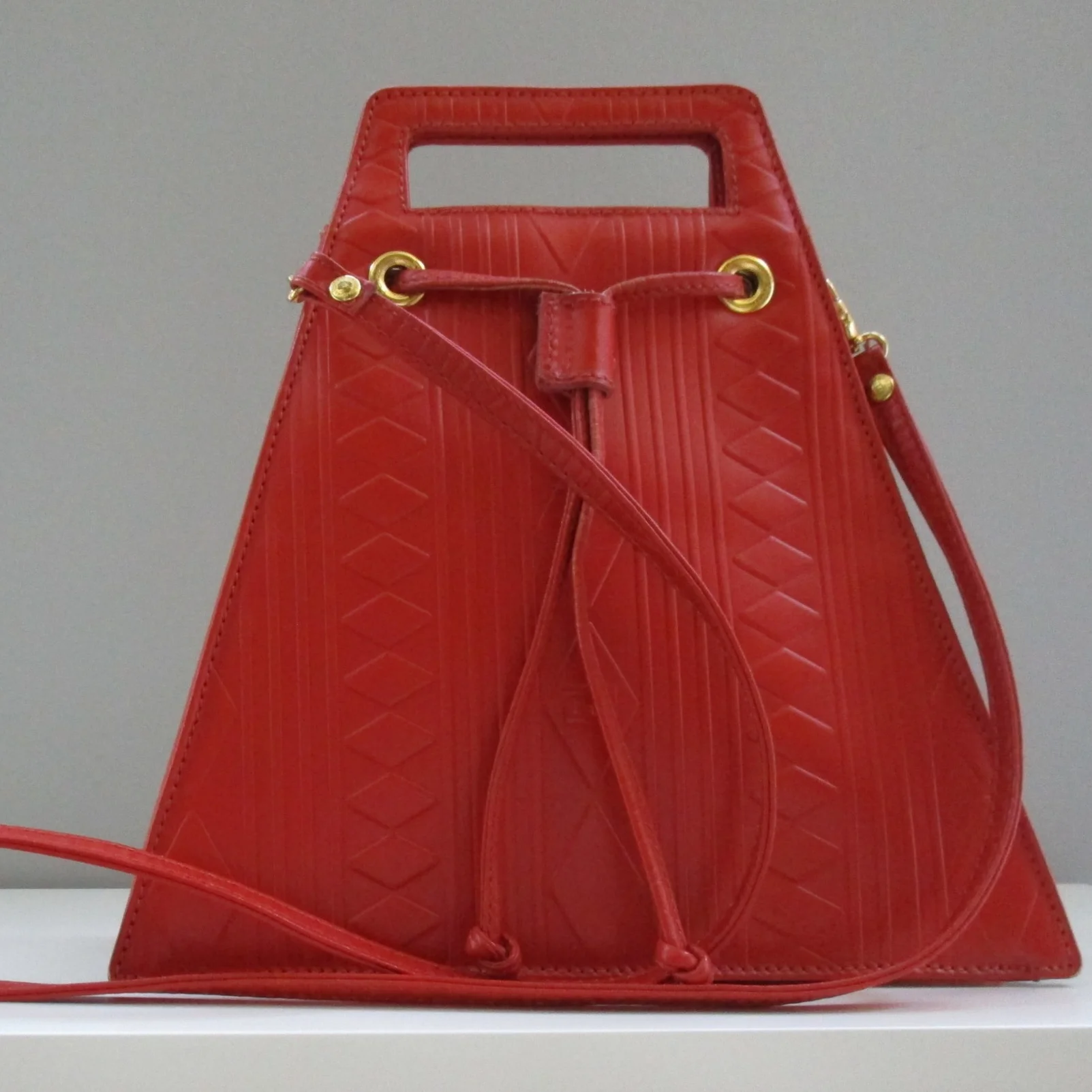 SOLD-Vintage Fendi Orange Crossbody