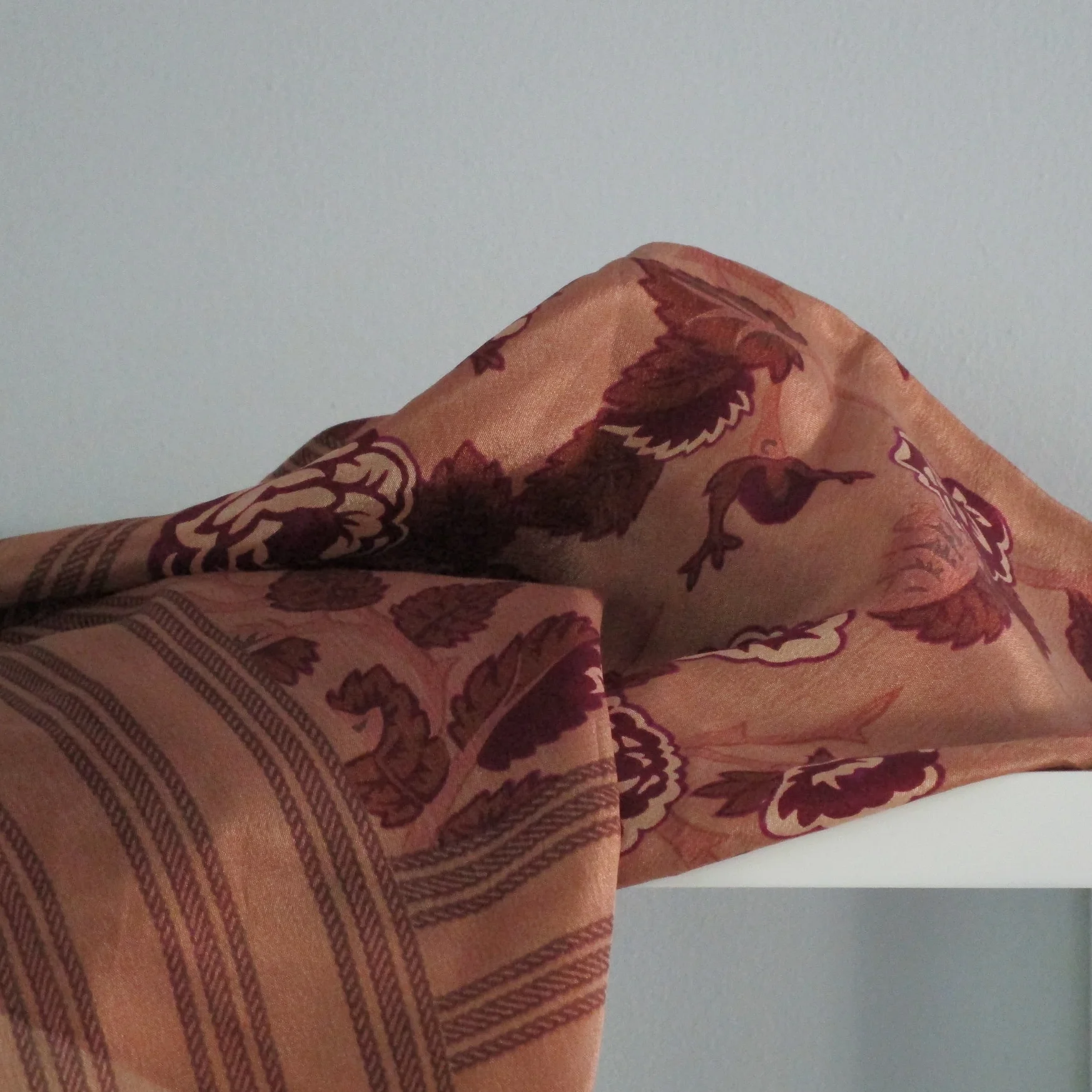 SOLD-Vintage Calvin Klein Silk Scarf