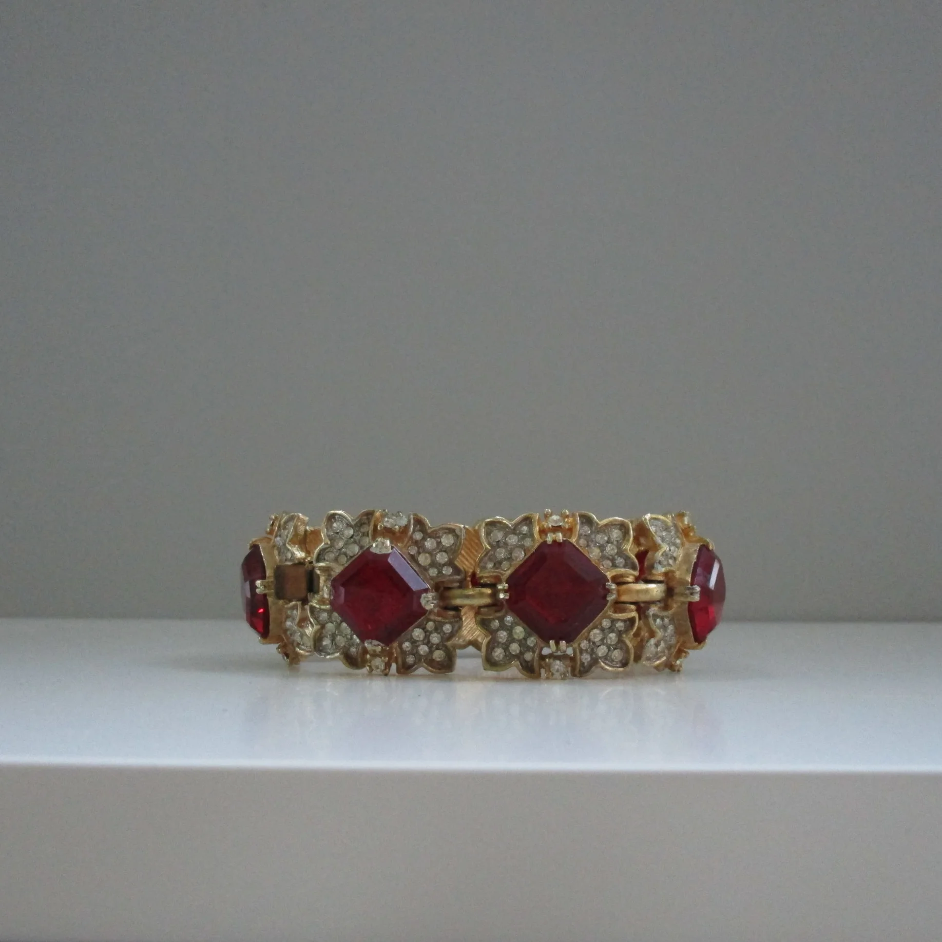 SOLD-Prototype Hattie Carnigie Austrian Crystal bracelet