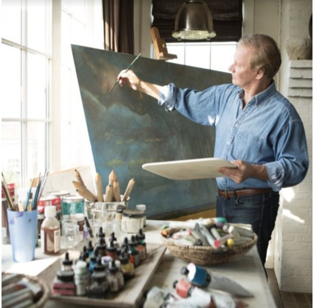  And he paints! Renaissance Man!  Courtesy P. Allen Smith Instagram 