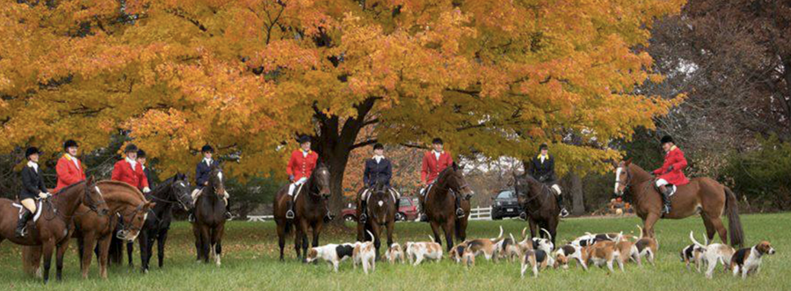 Riders and Hounds, Dunham Woods Riding Club, Village of Wayne, IL  Courtesy Dunham Woods Riding Club 