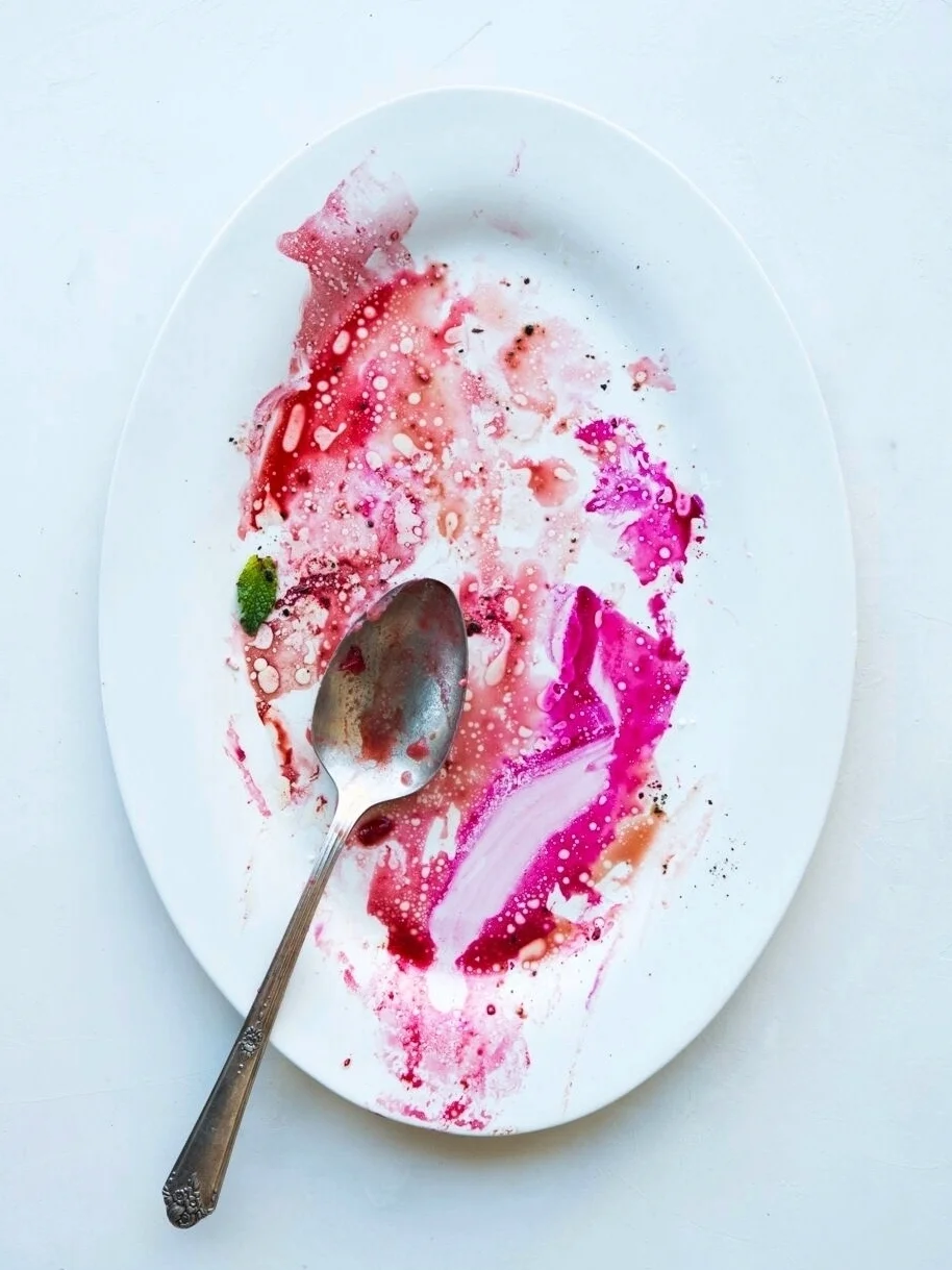 Food & Prop Styling : beet salad art