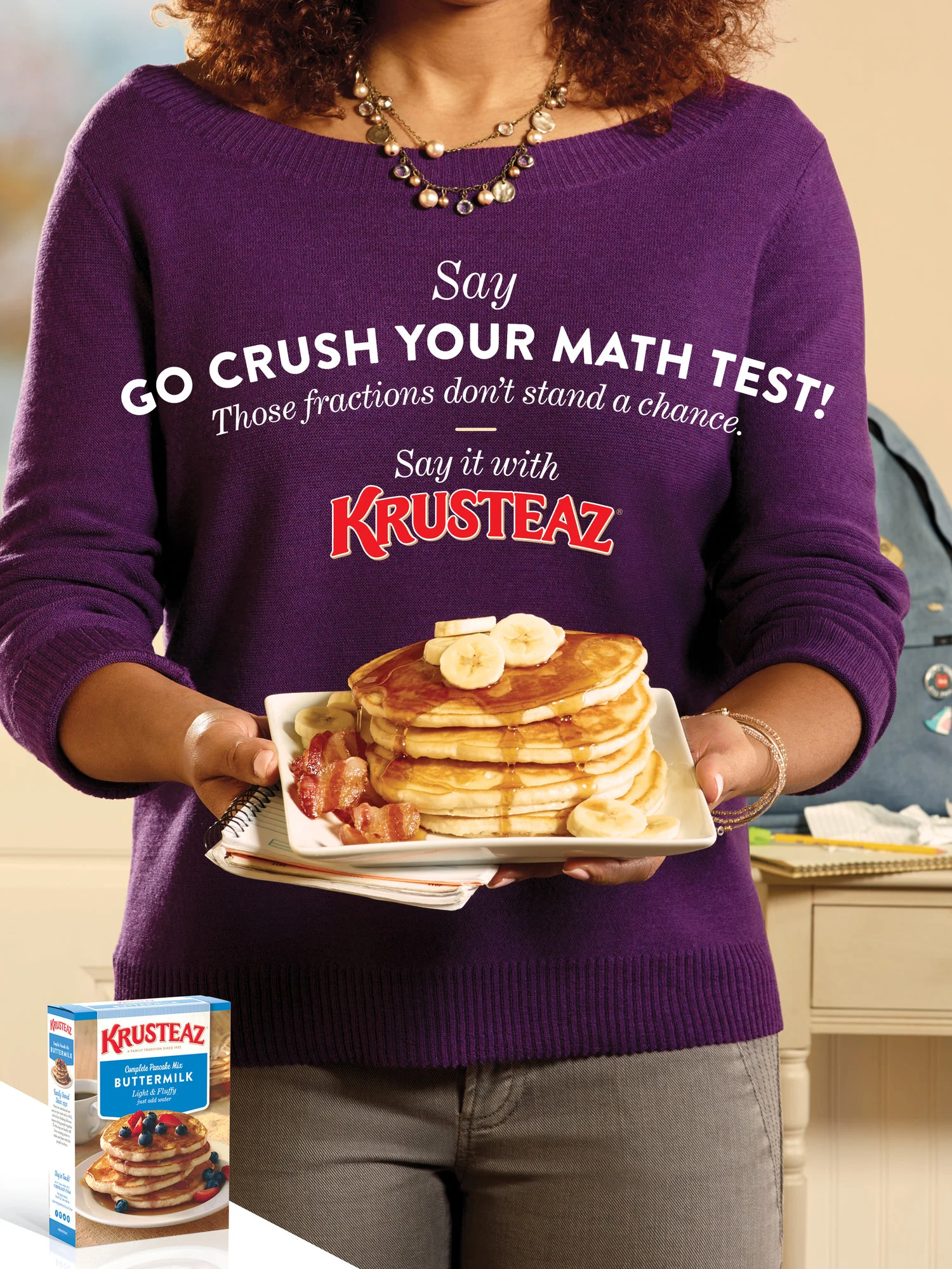 Food & Prop Styling : Krusteaz Pancakes