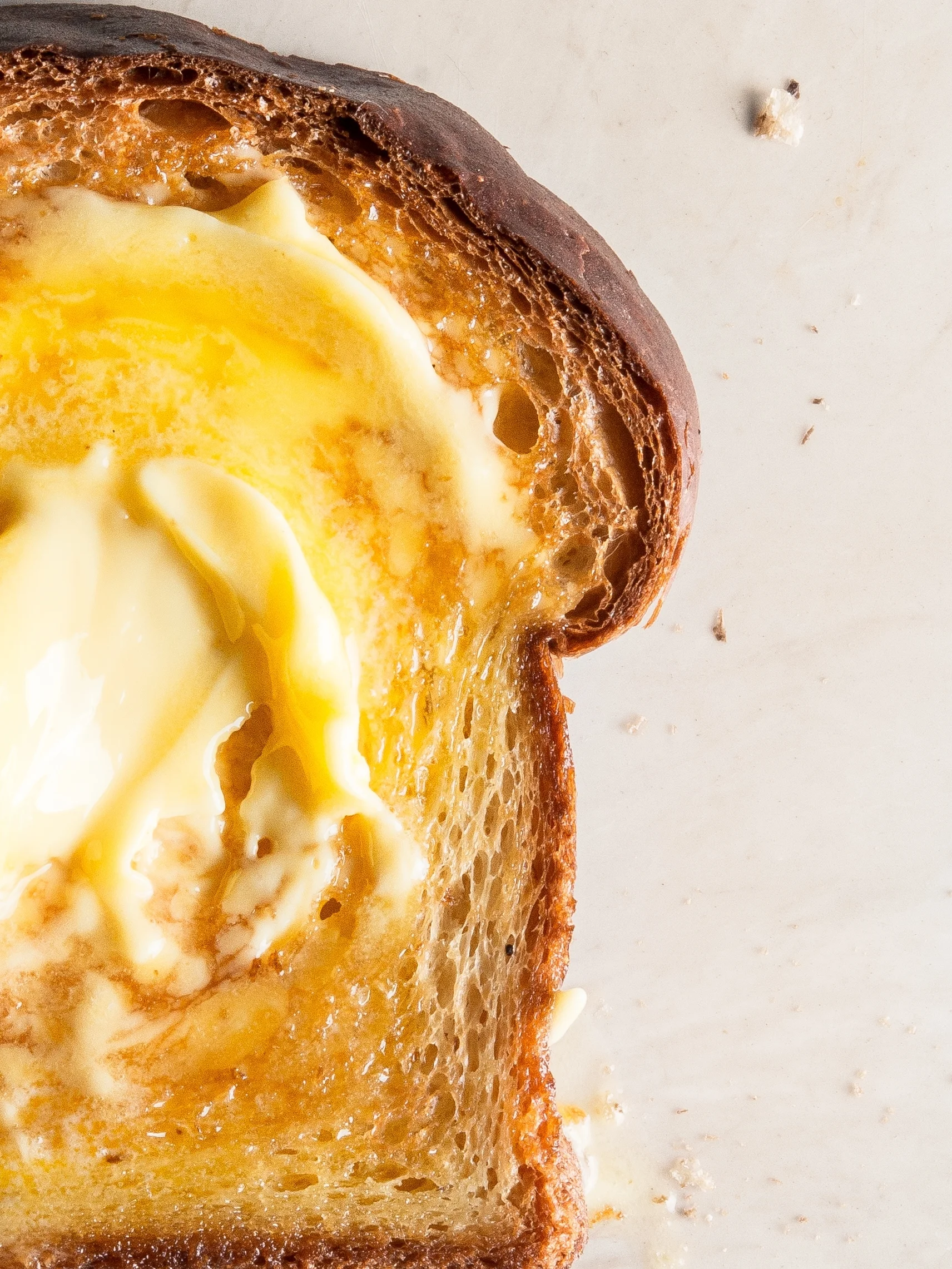 Food & Prop Styling : Brioche Toast with Butter