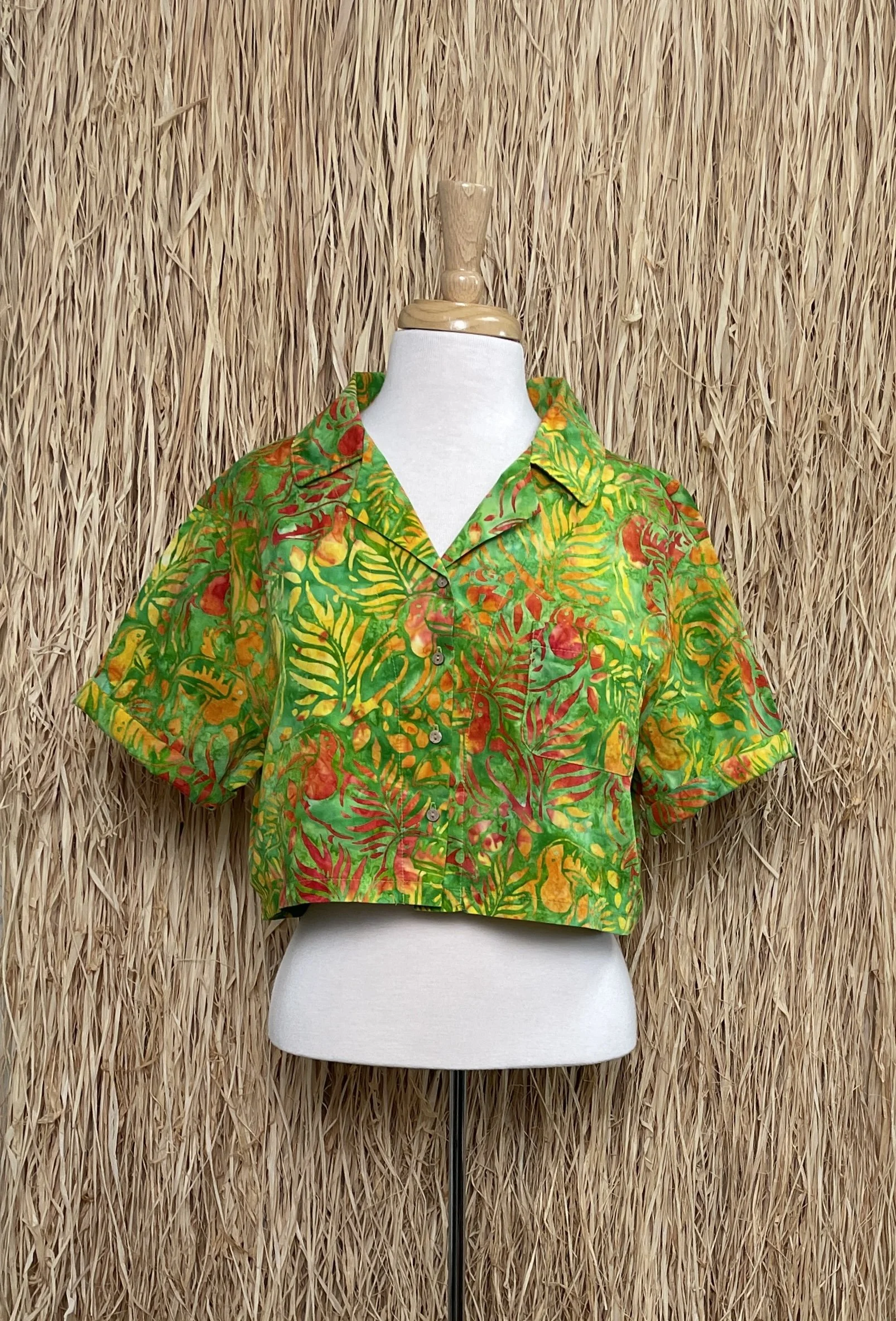 Color by the Foot Cropped Shirts