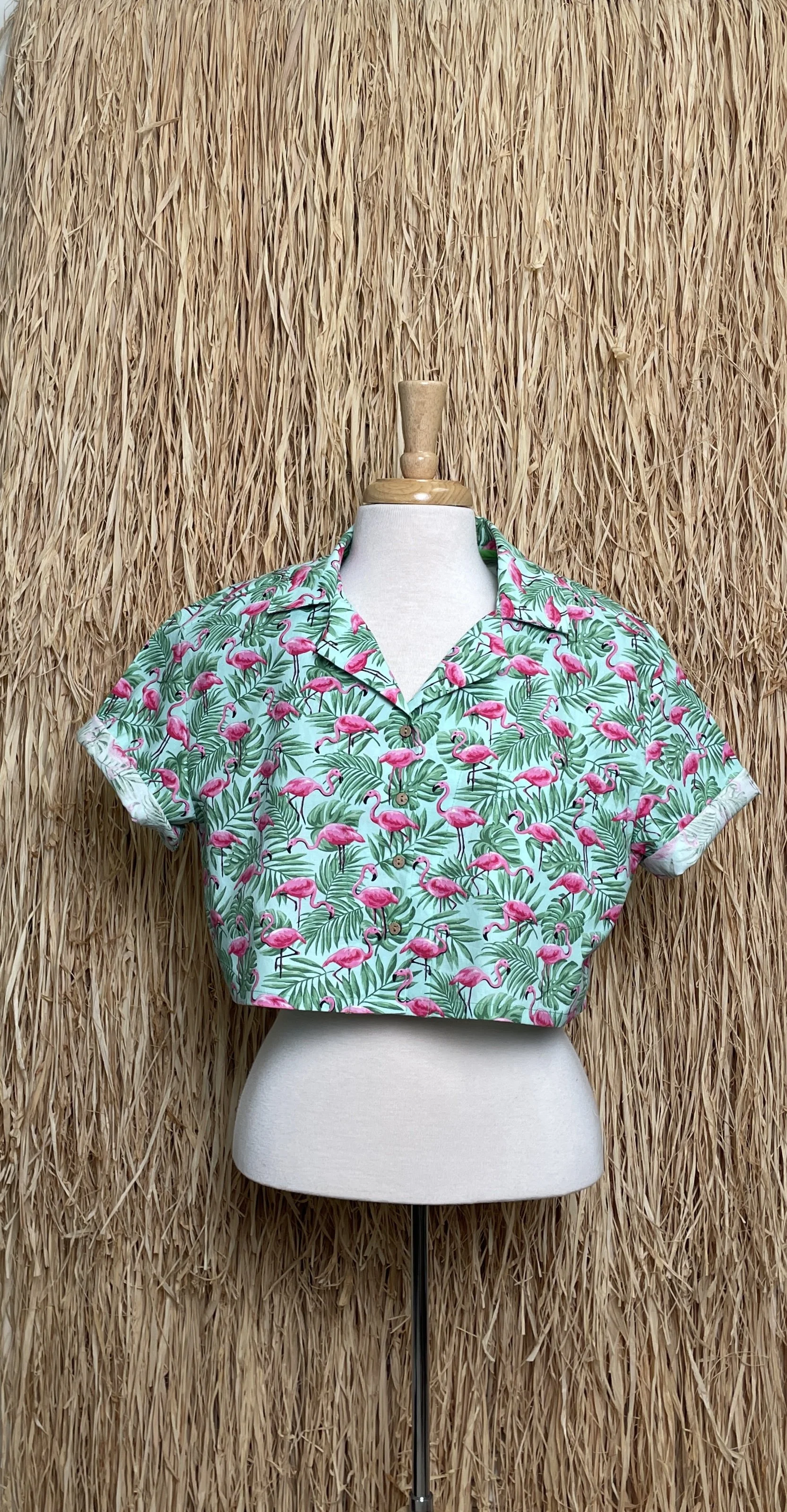 FlaminGo-Go Cropped Shirt
