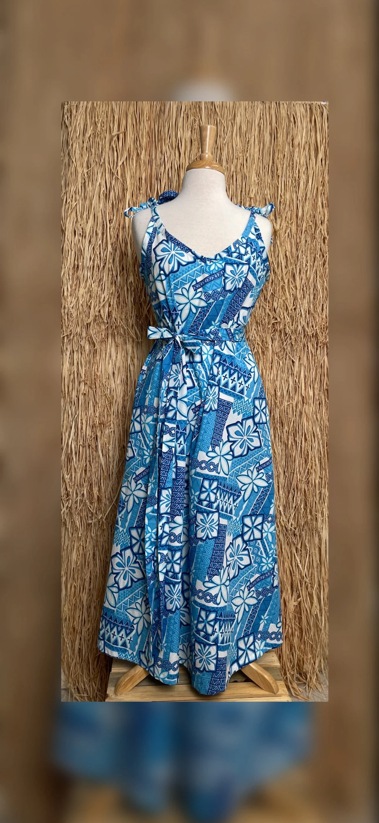 Cowabunga Blue Sundress