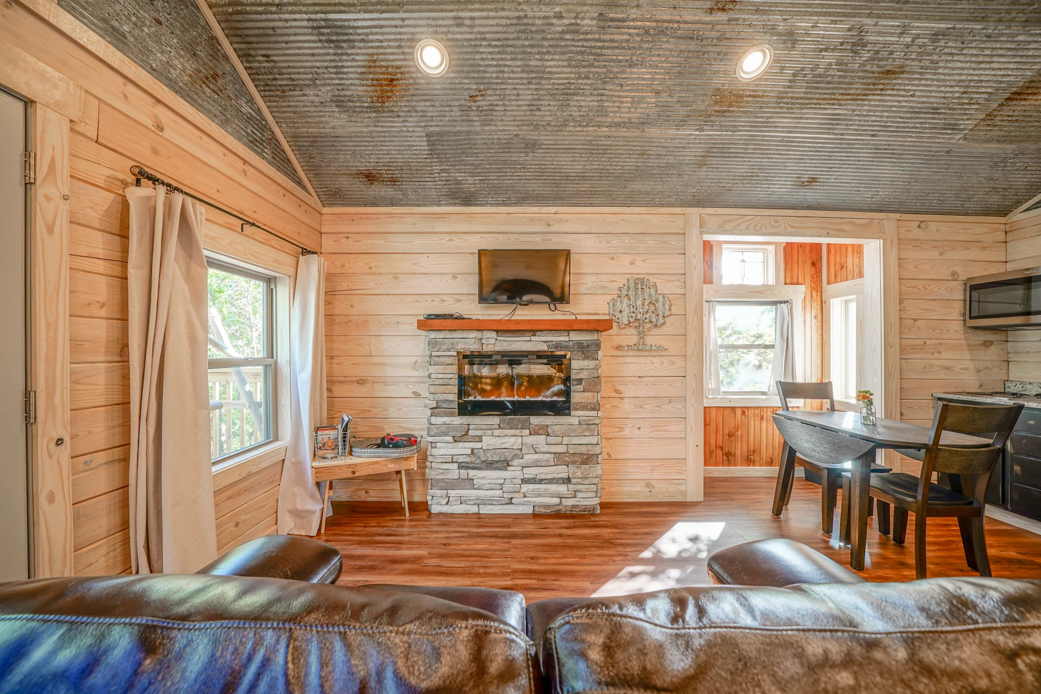 All season fireplace
