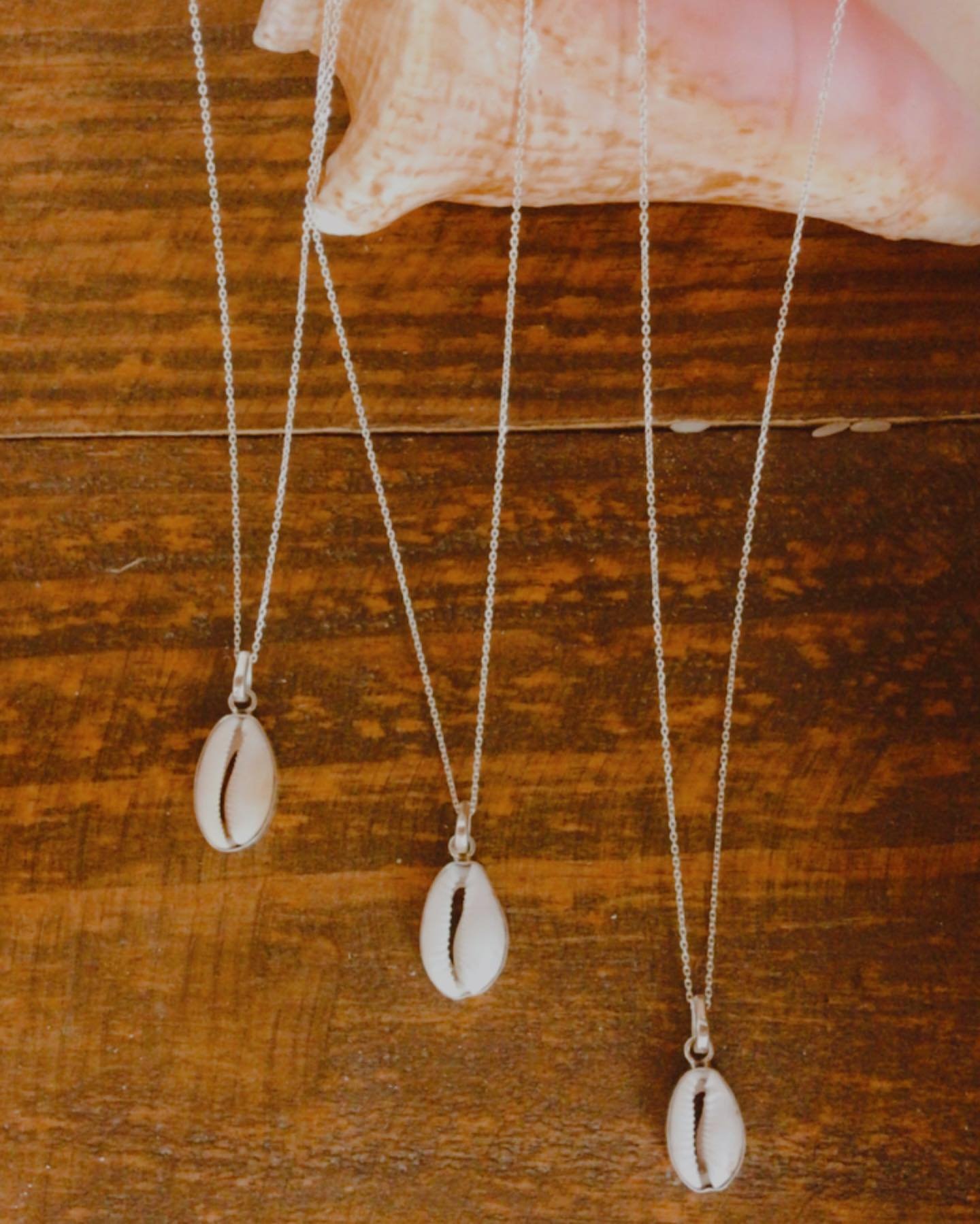 || NEW! Cowrie necklaces ✨