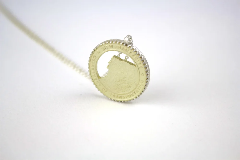 New Hampshire Token - Decorated Bezel