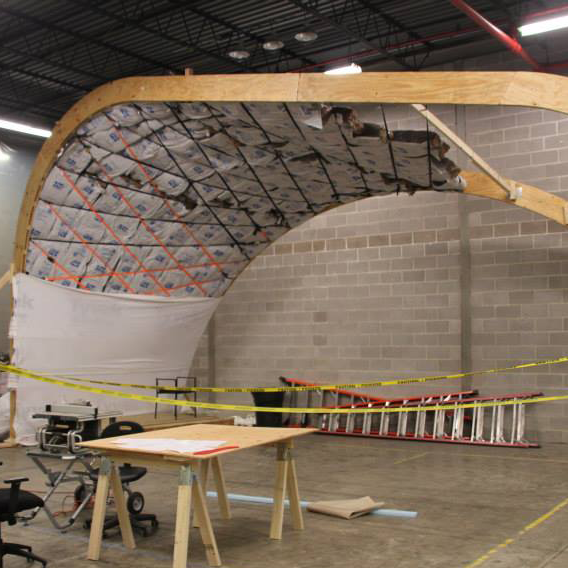 Full Scale Northern Rib to Center Rib Mock Up