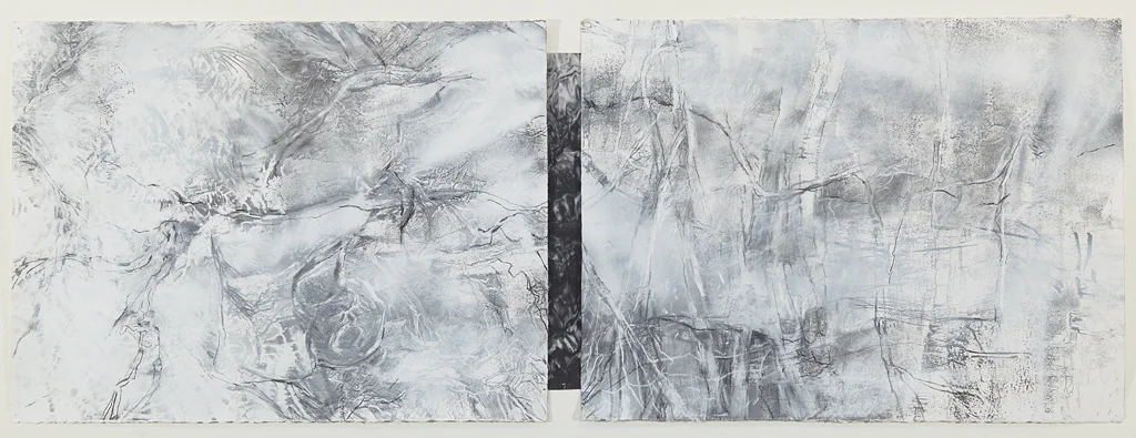 Frosted Woods
Ink on paper.