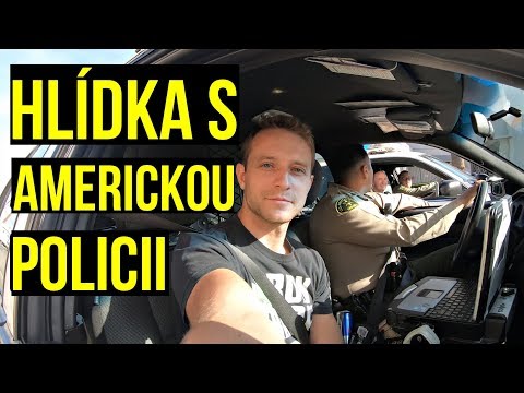 DEN ve SLUŽBĚ S AMERICKÝM POLICISTOU | Hlídkujeme v policejním autě