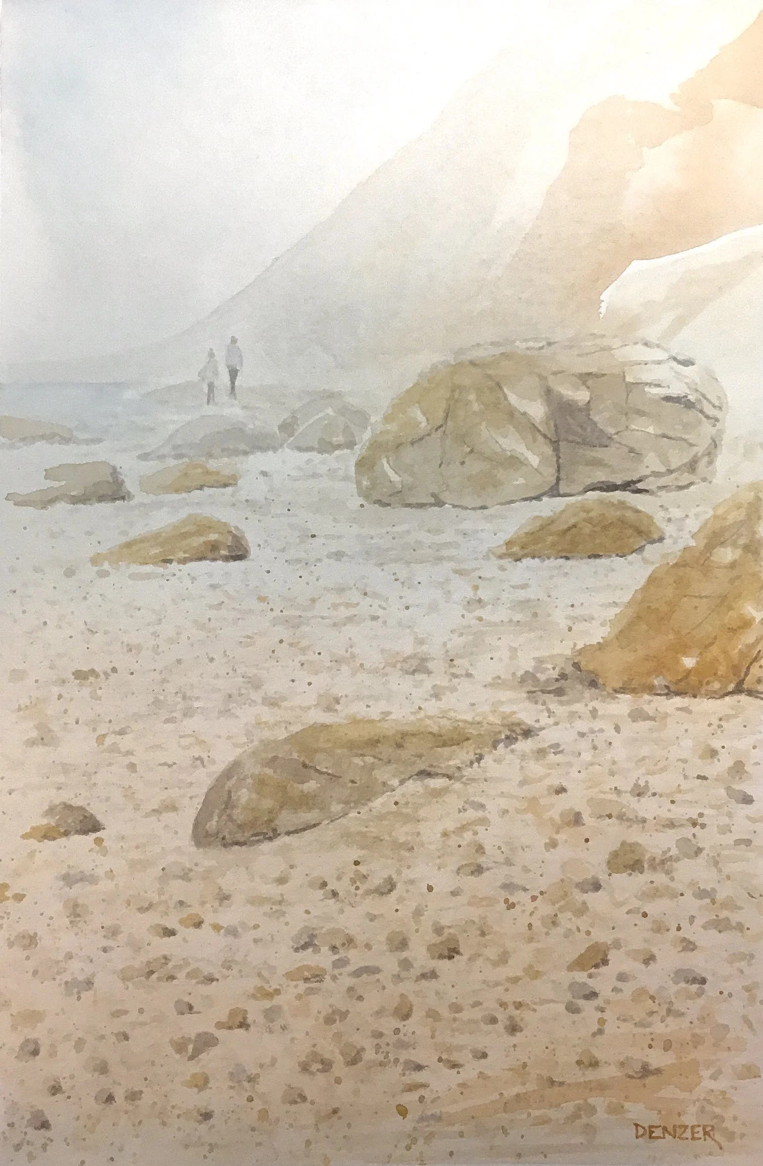 Aquinnah Cliffs in Fog