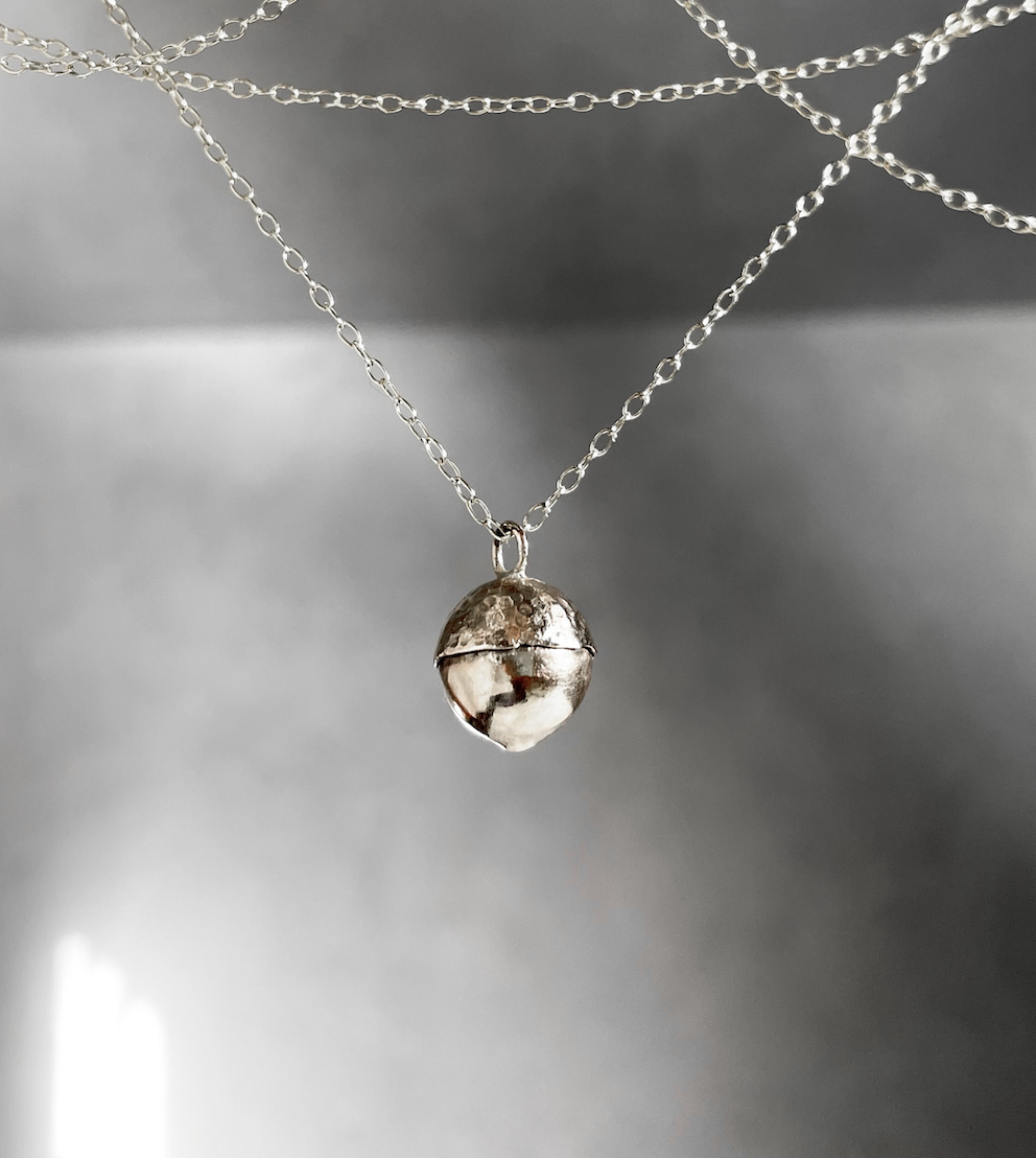 Studio Avdel Silver Acorn Pendant.png