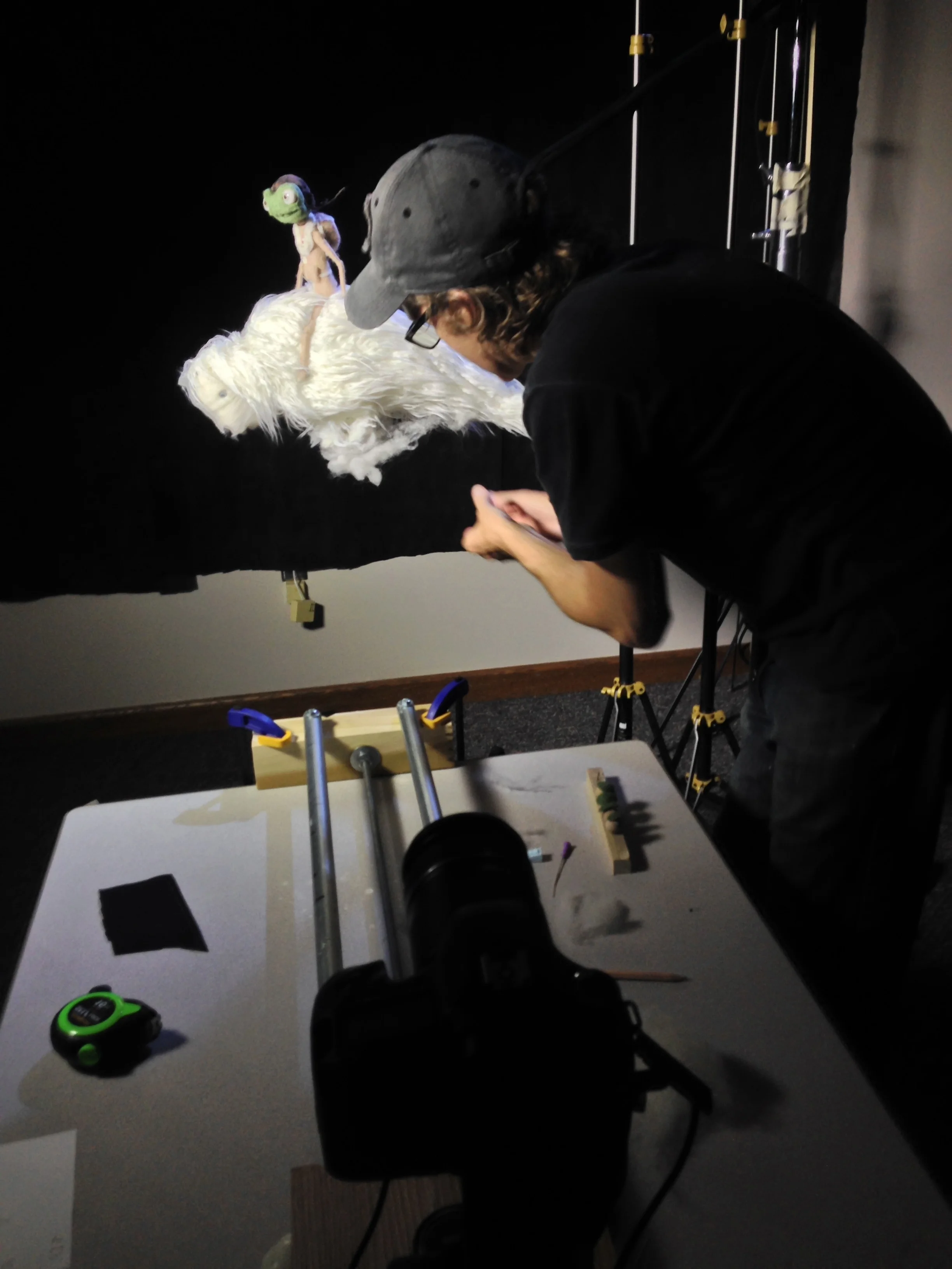 Production Still from WHITE OUT (2015)