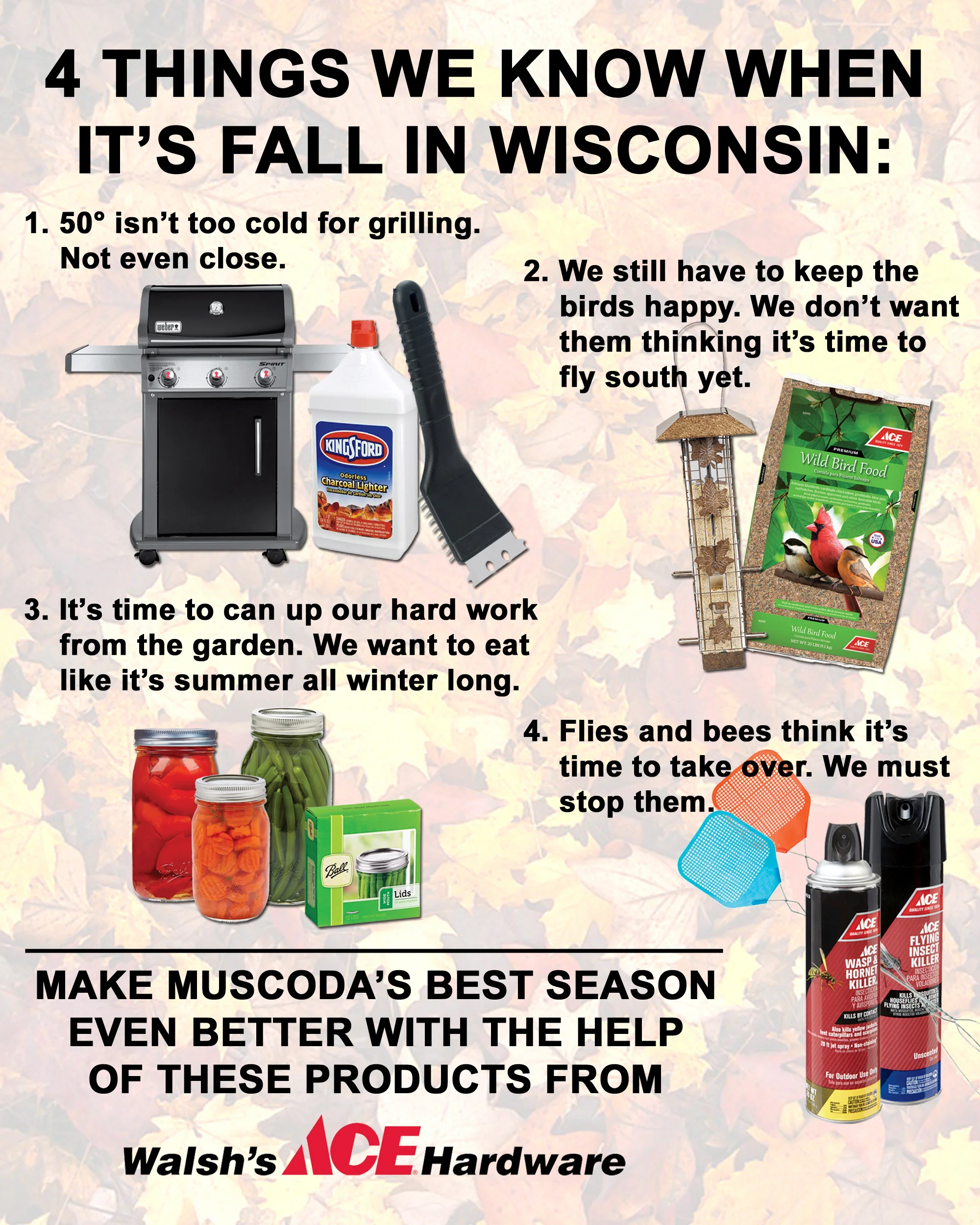 We're Ready for Fall