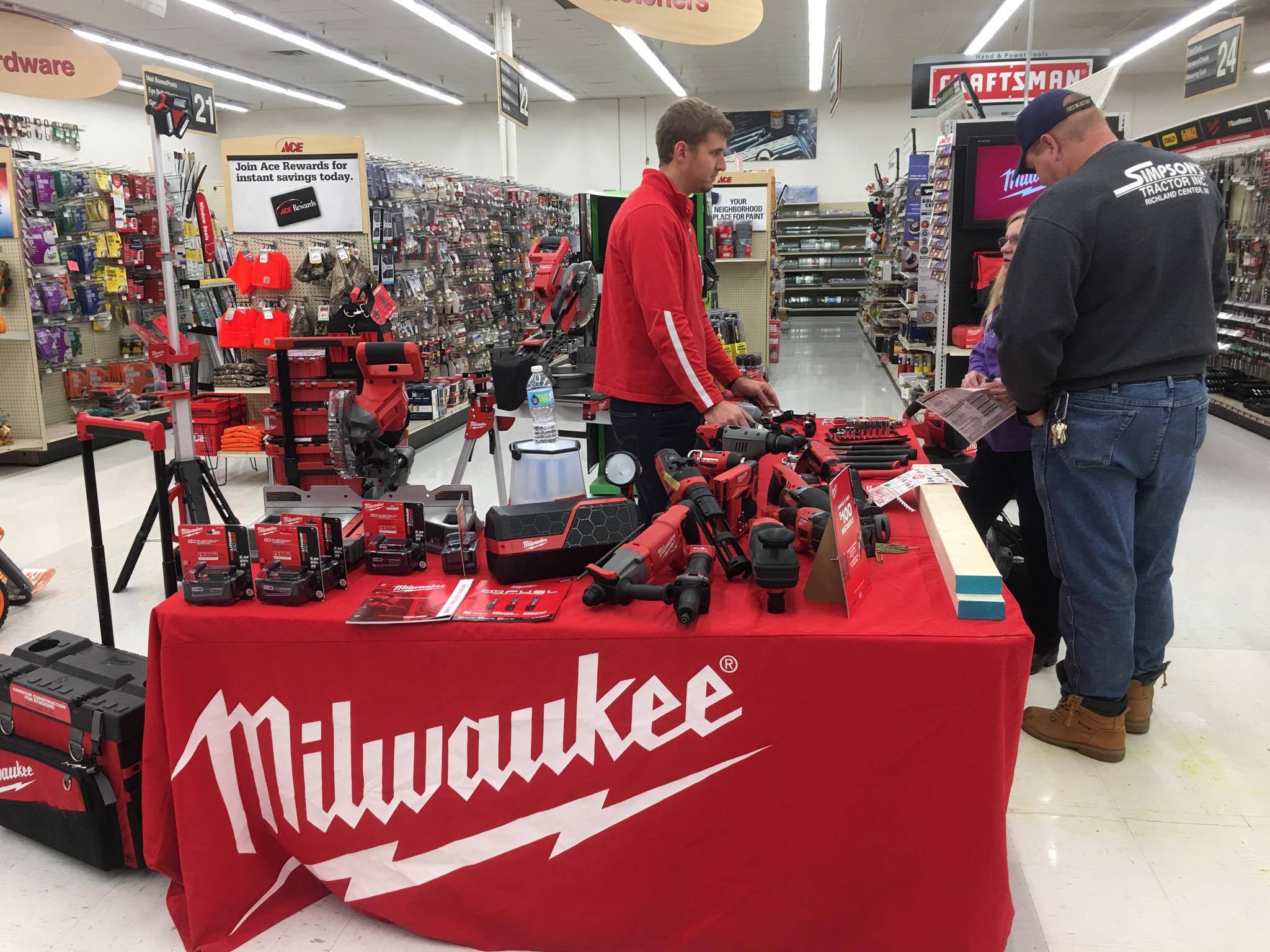 Thank you for a successful Milwaukee Days Sale! RC — Walsh's Ace Hardware