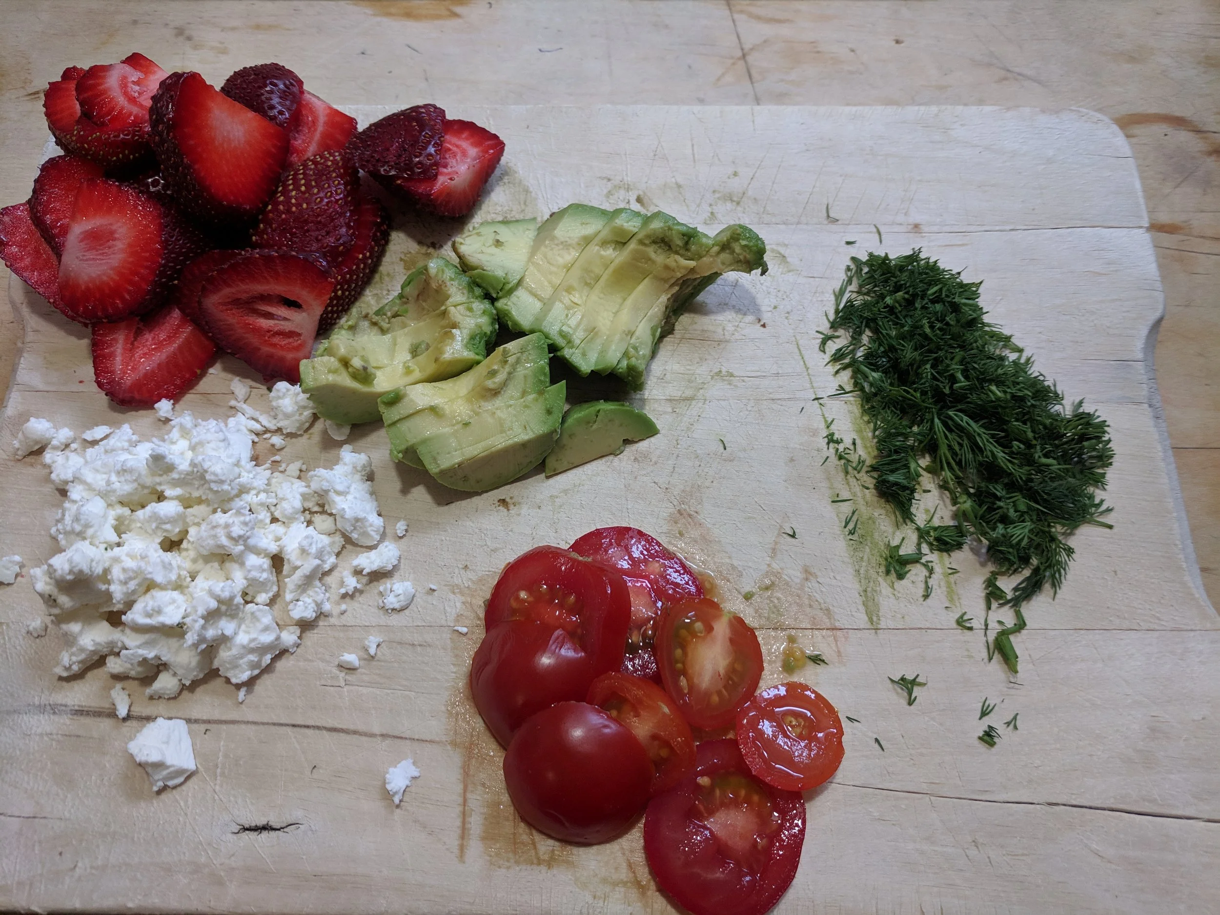 My mise-en-place