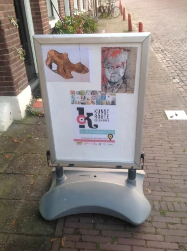 Ons pand wordt galerie tijdens Kunstroute Culemborg