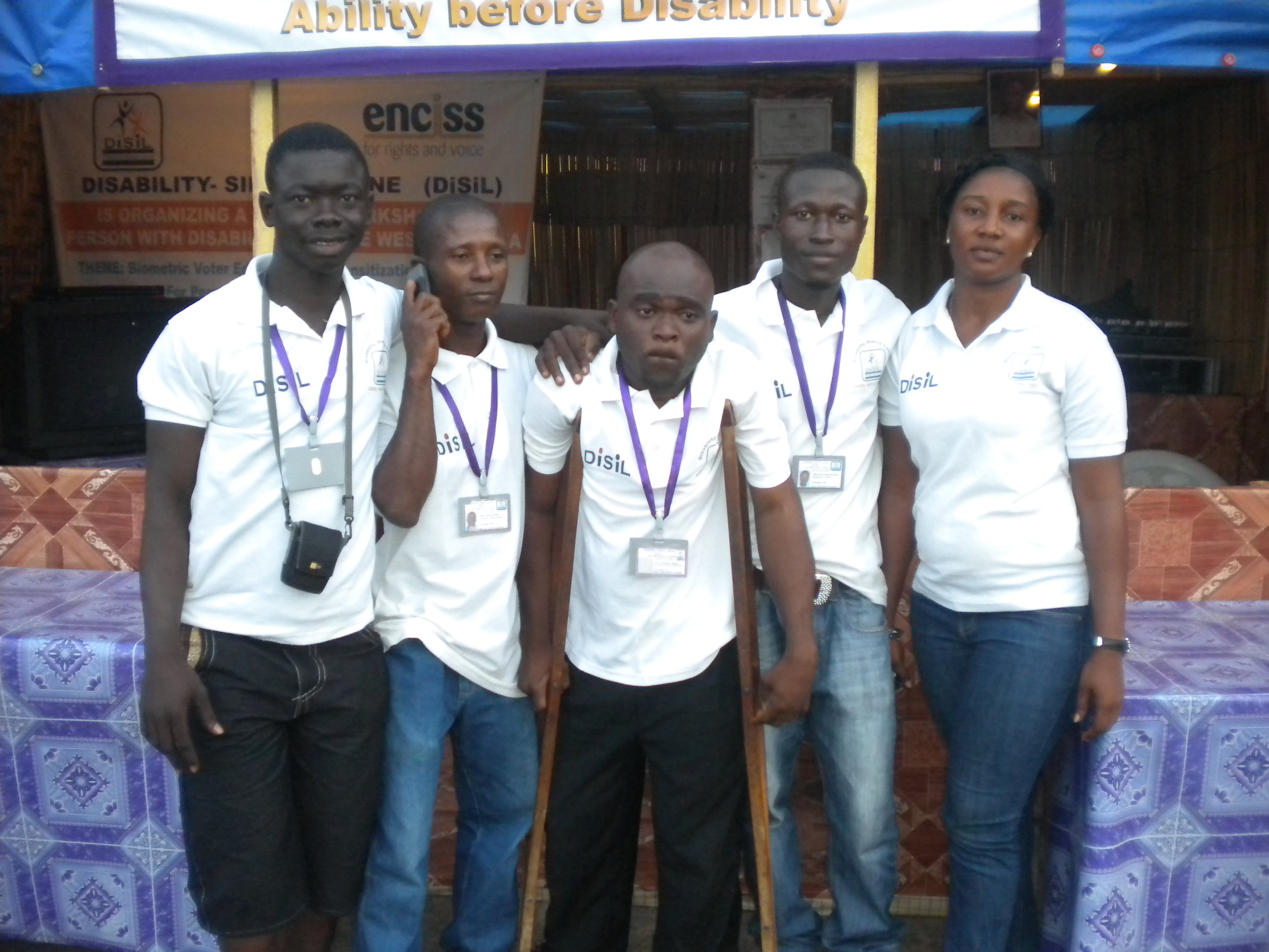 Sierra Leoonse jongeren met handicap krijgen opleiding