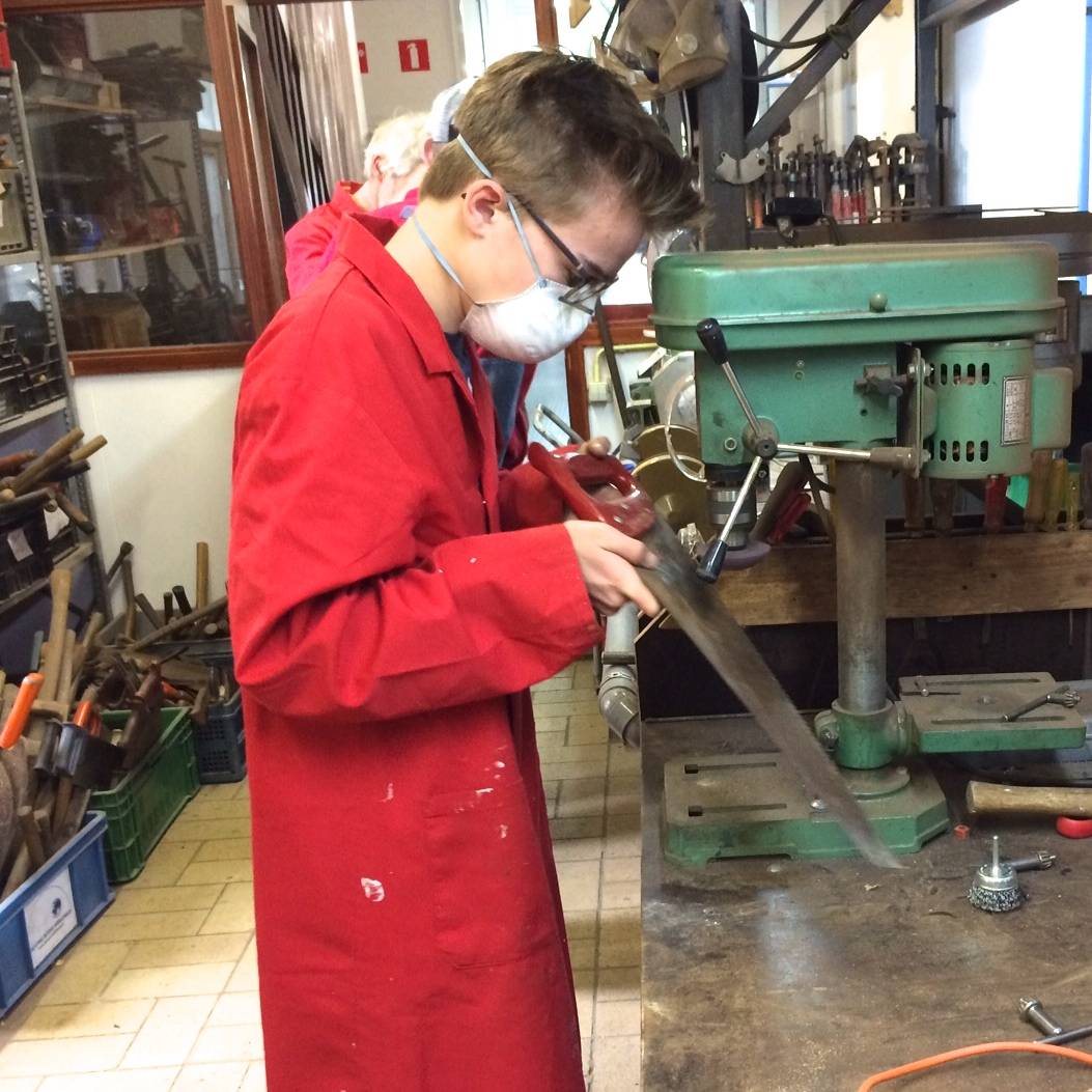 Een handige stagiair 