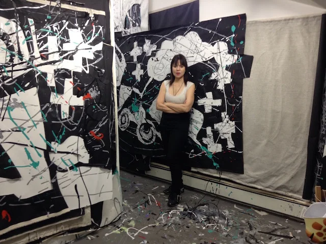 Beer with a Painter: Judy Rifka by Jennifer Samet, via Hyperallergic 2014
