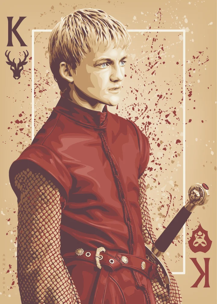King Joffrey of the Houses Baratheon and Lannister