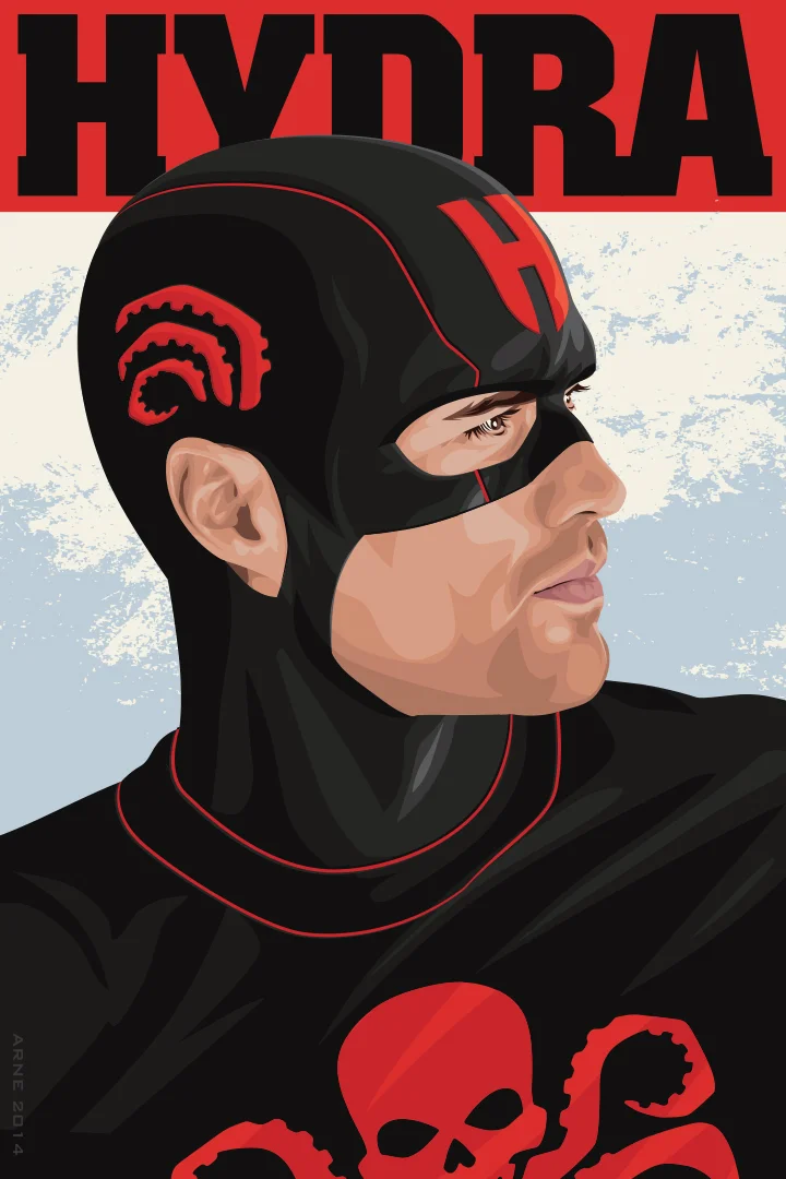 Agent Grant Ward is Captain Hydra. Made this up as a spoof to Captain America. Hail Hydra!