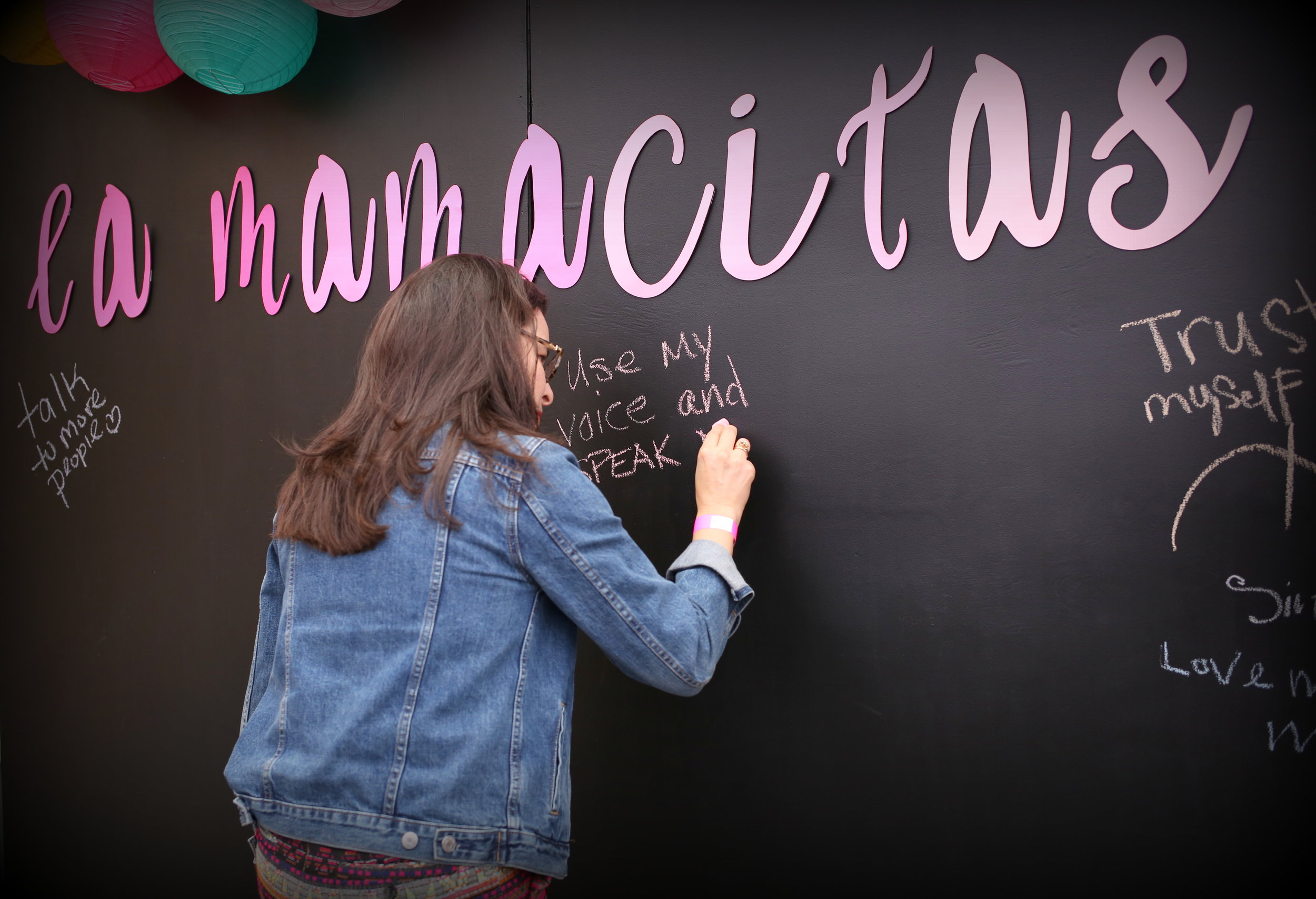 Mamacitas were asked to write how they would step out of their comfort zone this year….