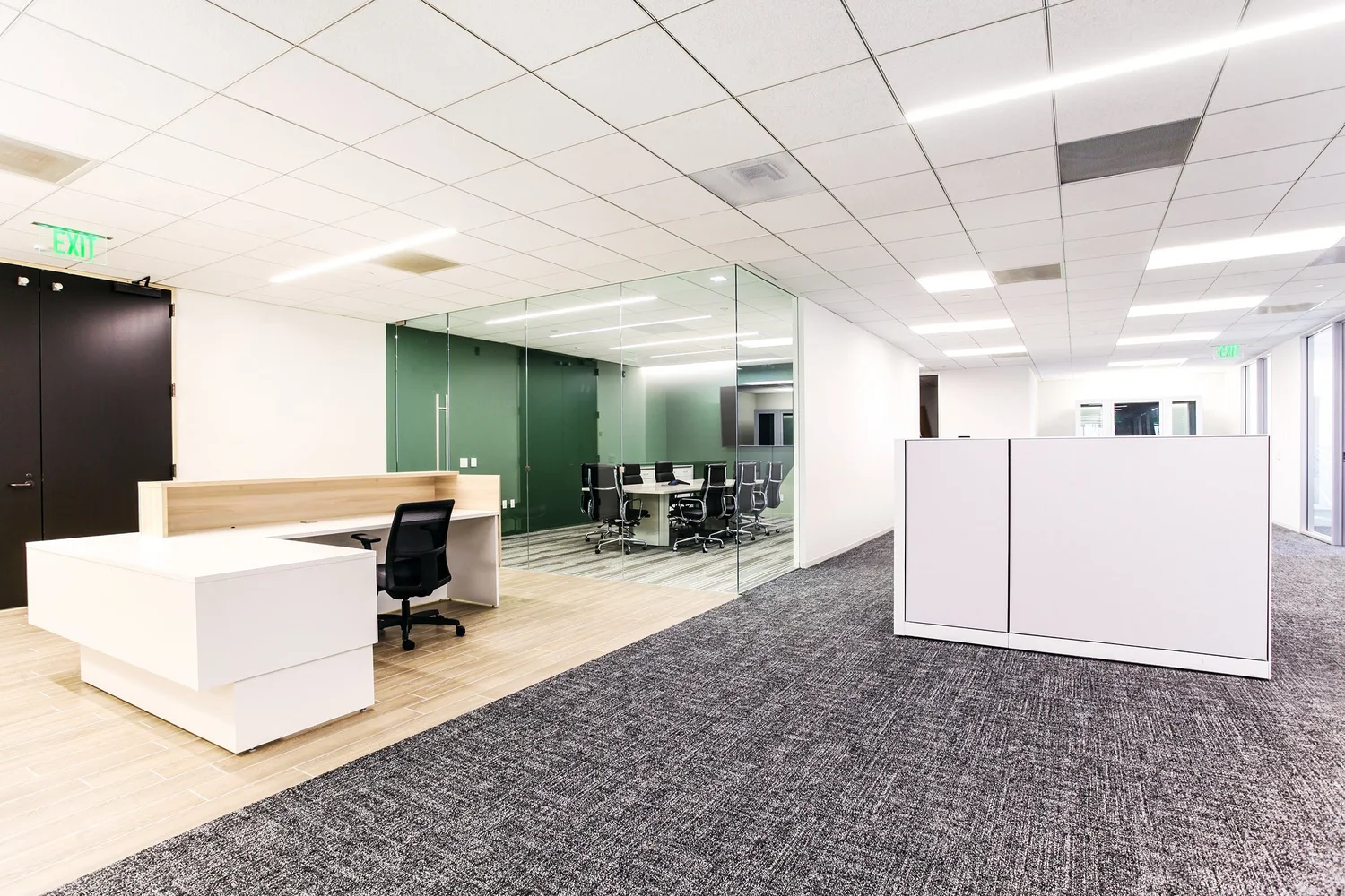 Office seating in the Datassure office