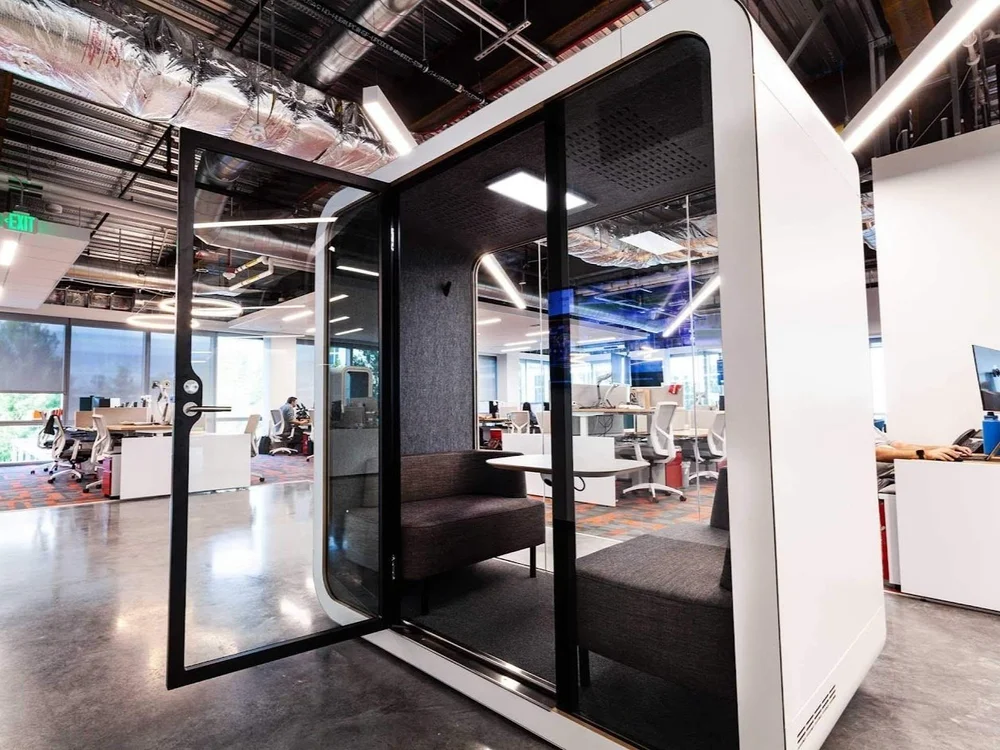 Booth and specialty room project by Source COI