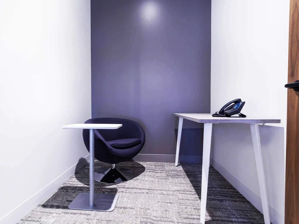 Booth and specialty room project by Source COI