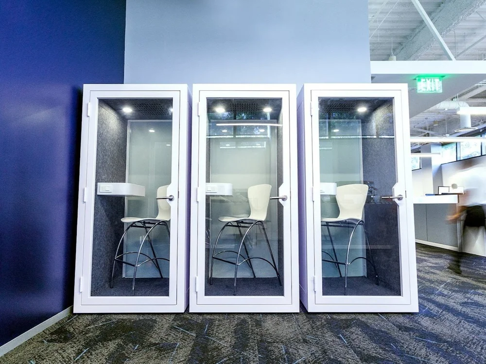 Booth and specialty room project by Source COI
