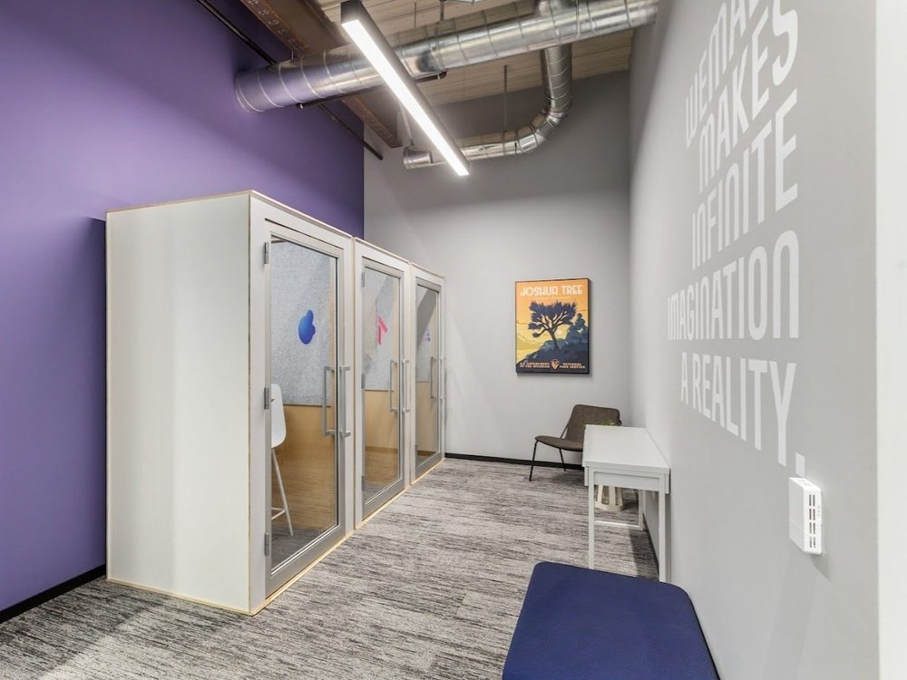 Booth and specialty room project by Source COI