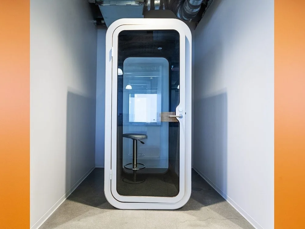 Booth and specialty room project by Source COI