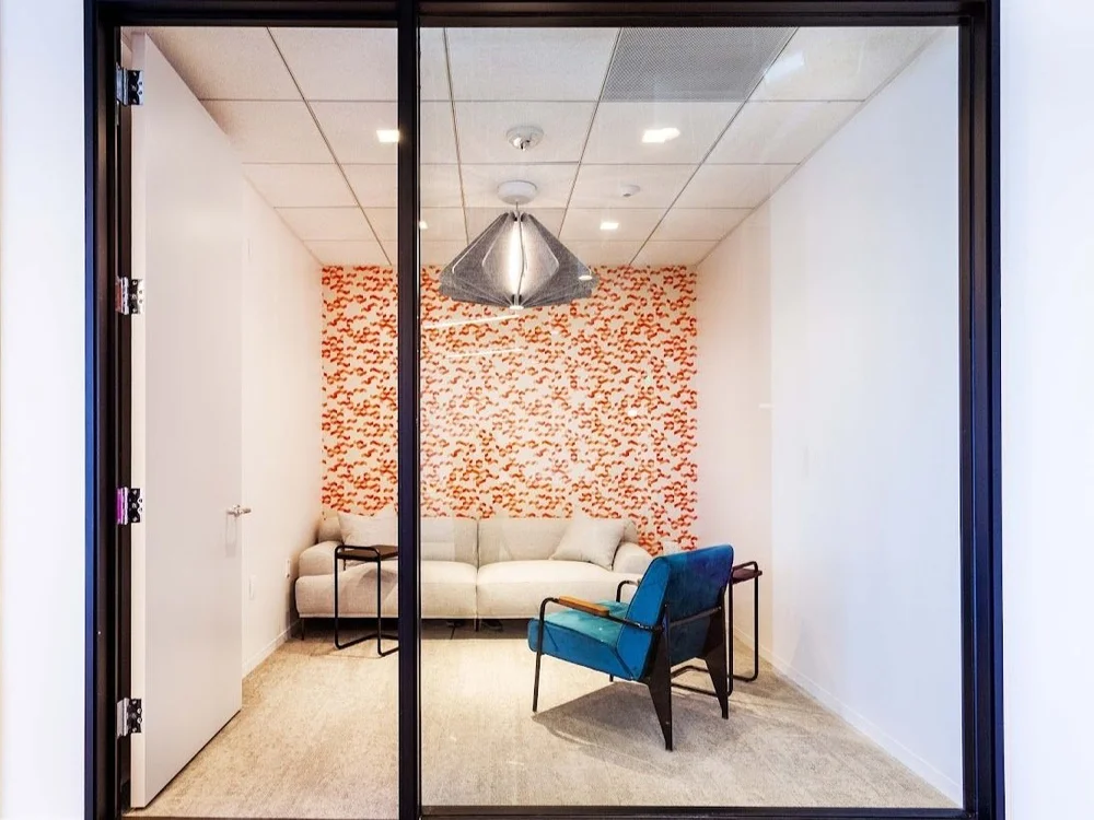 Booth and specialty room project by Source COI